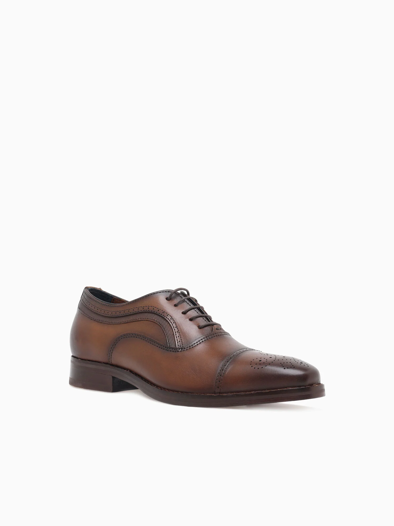 Danridge Cap Toe Tan Leather - Image 2