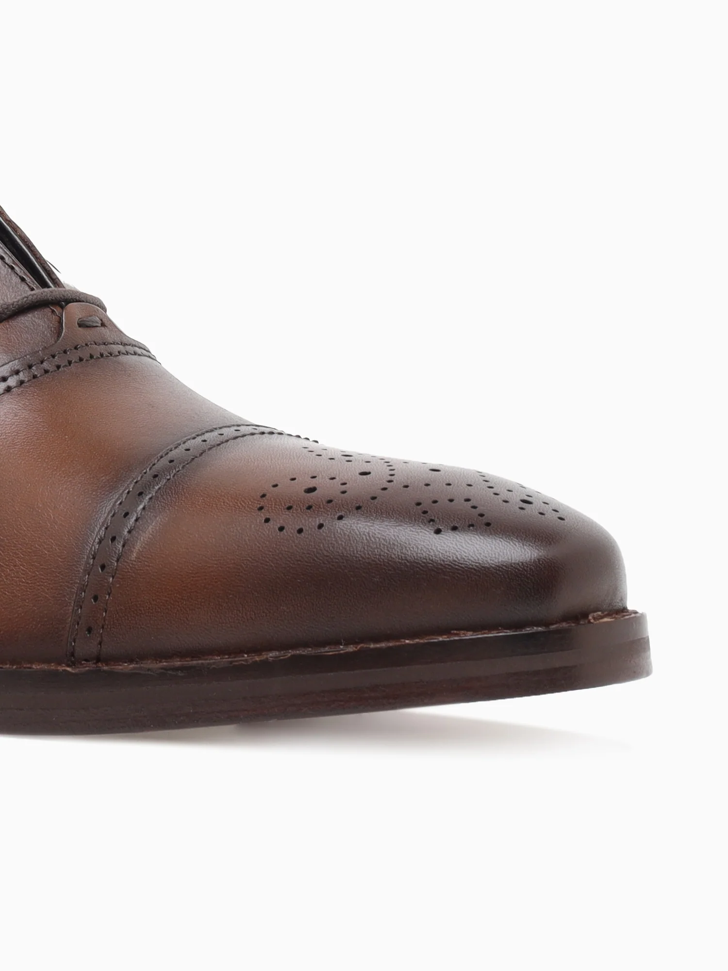 Danridge Cap Toe Tan Leather - Image 5