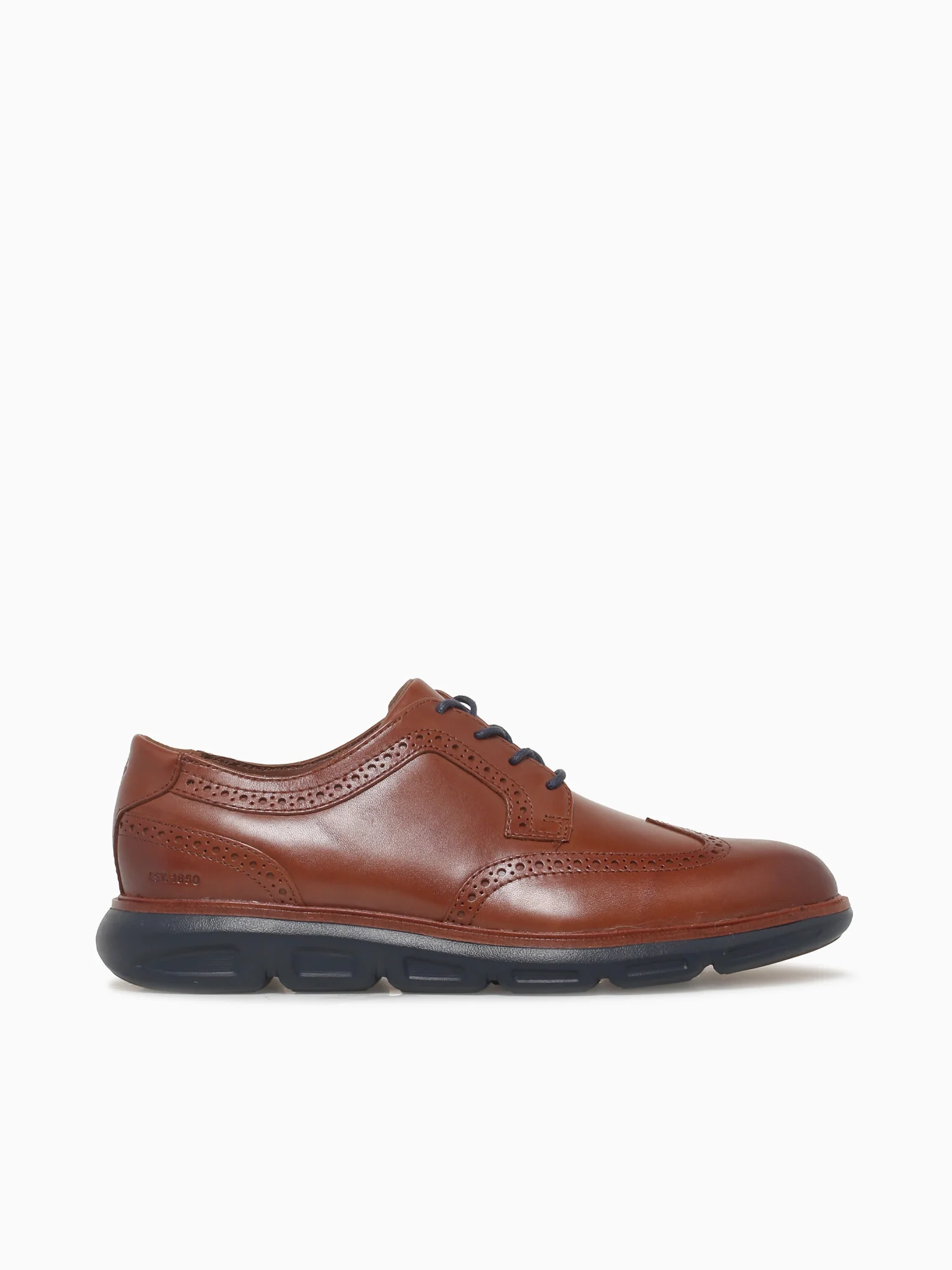 Larkin Wing Tip Tan Leather 204168
