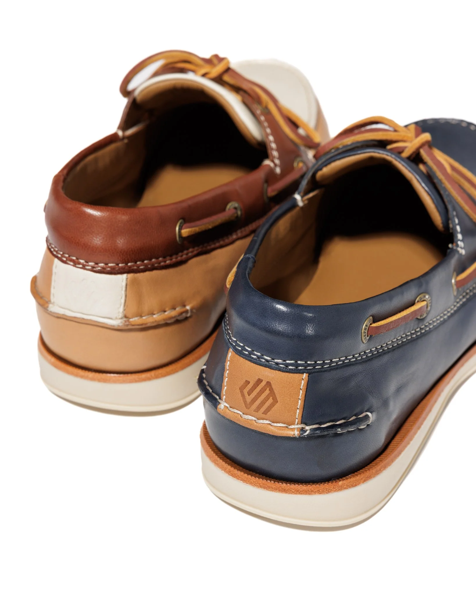 Monaco Boat Shoe Navy Sheepskin - Image 5