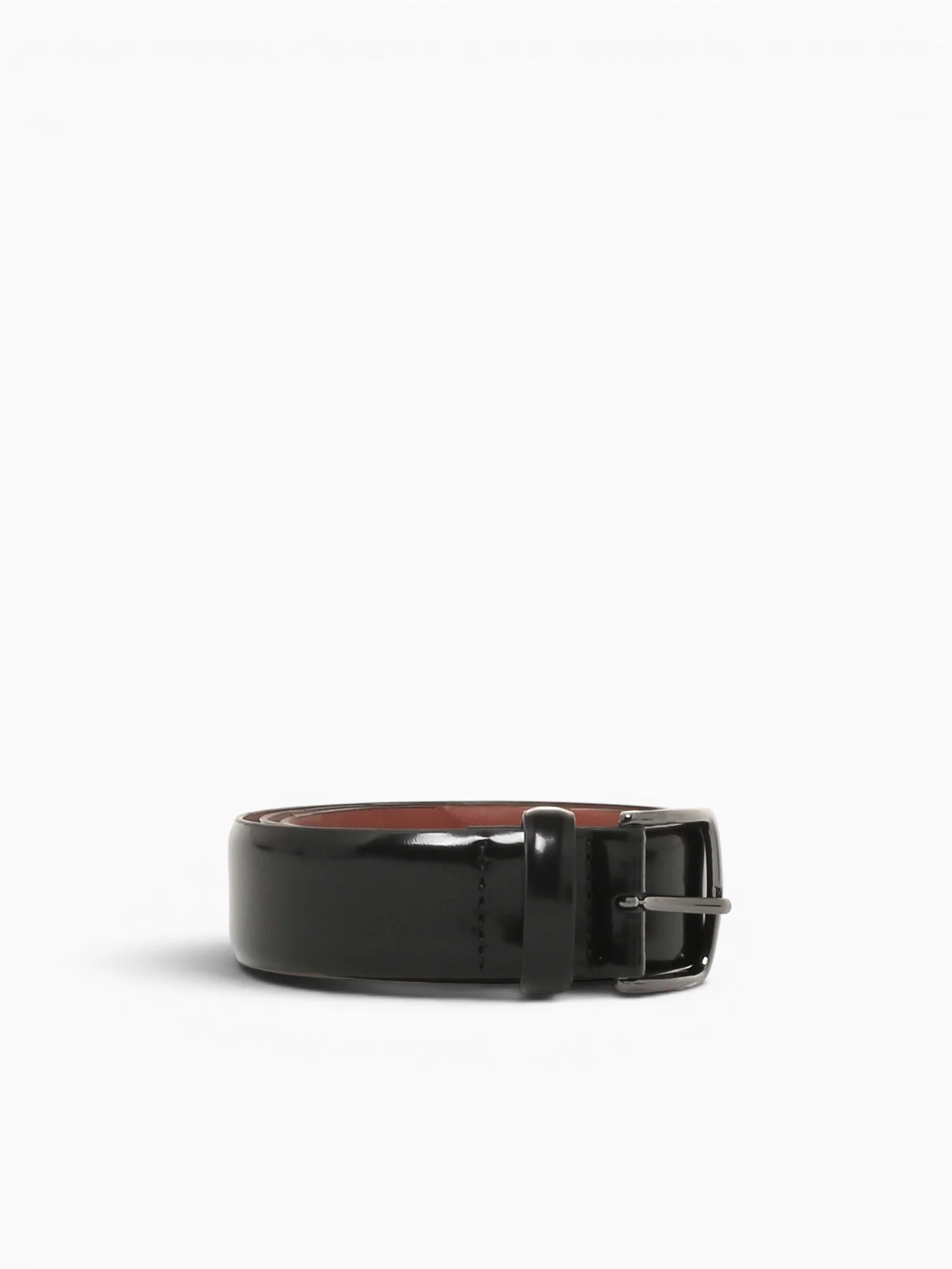 Upton Dress Leather Belt Black Leather - Image 2