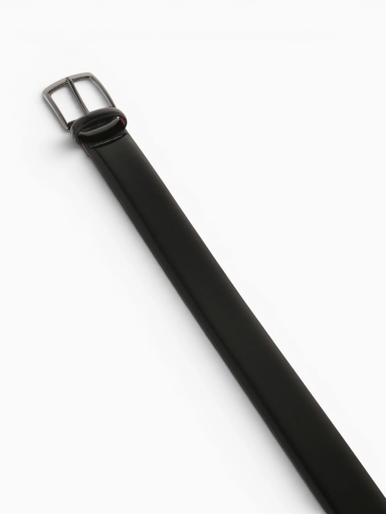 Upton Dress Leather Belt Black Leather - Image 3