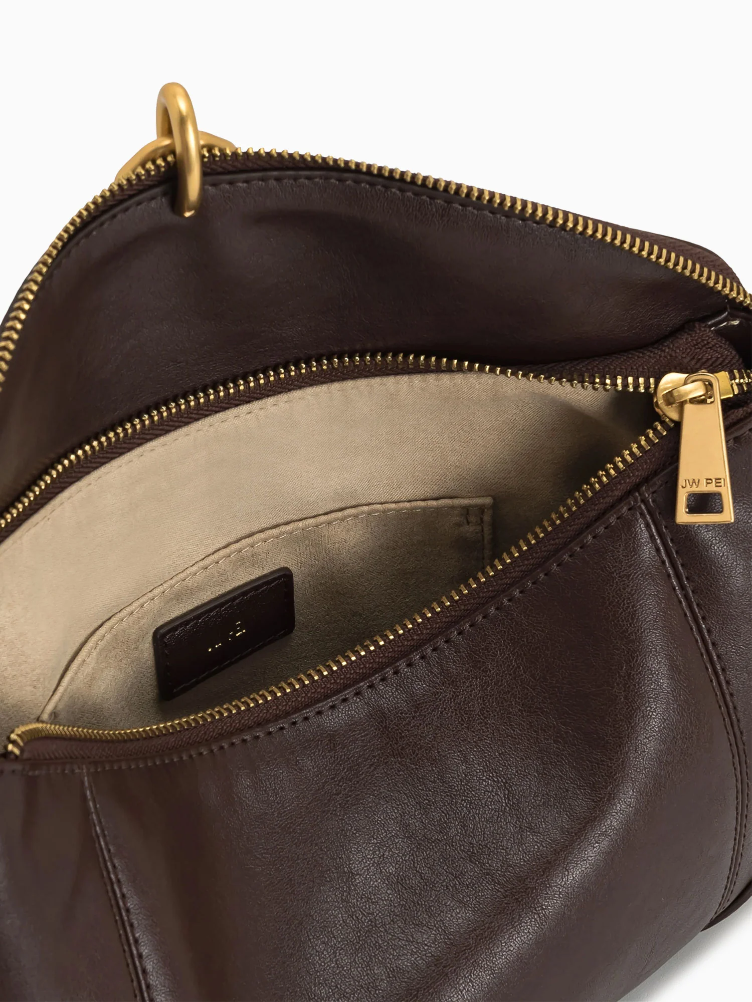 Jayla Shoulder Bag Dark Brown - Image 3