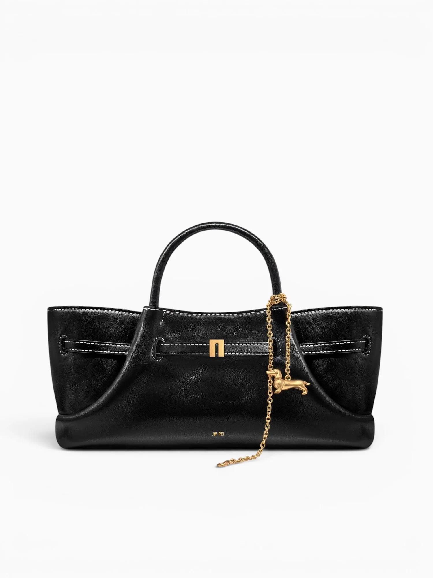 Maeve Dashshund Tote Black