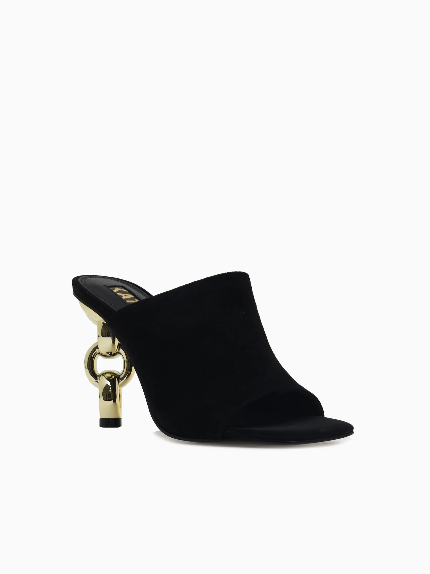 Kylie Black Kid Suede - Image 2