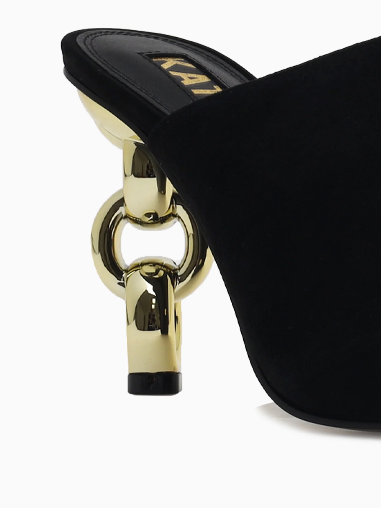 Kylie Black Kid Suede - Image 5