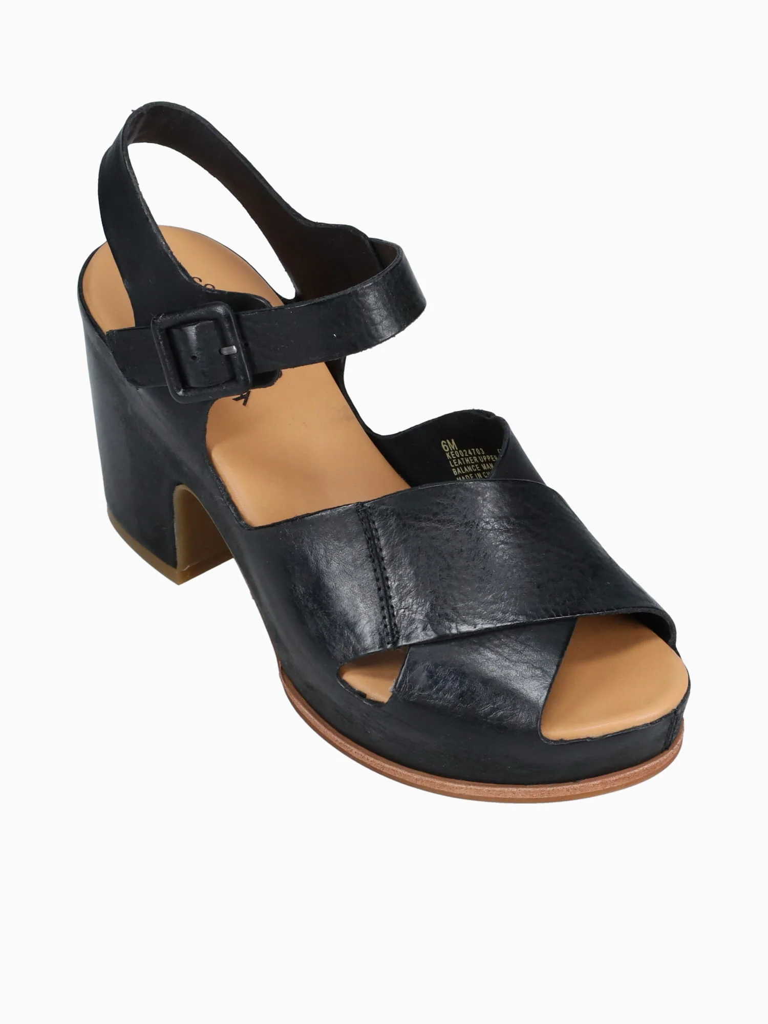 San Isabel Black Full Grain Leather - Image 5