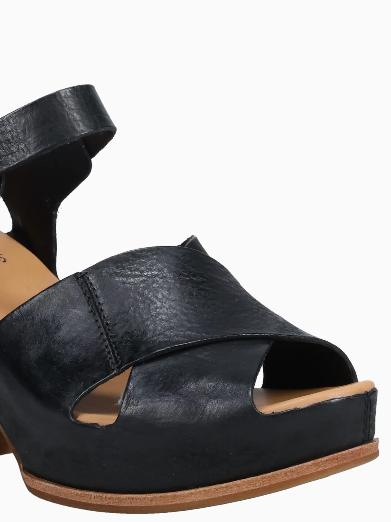 San Isabel Black Full Grain Leather - Image 6