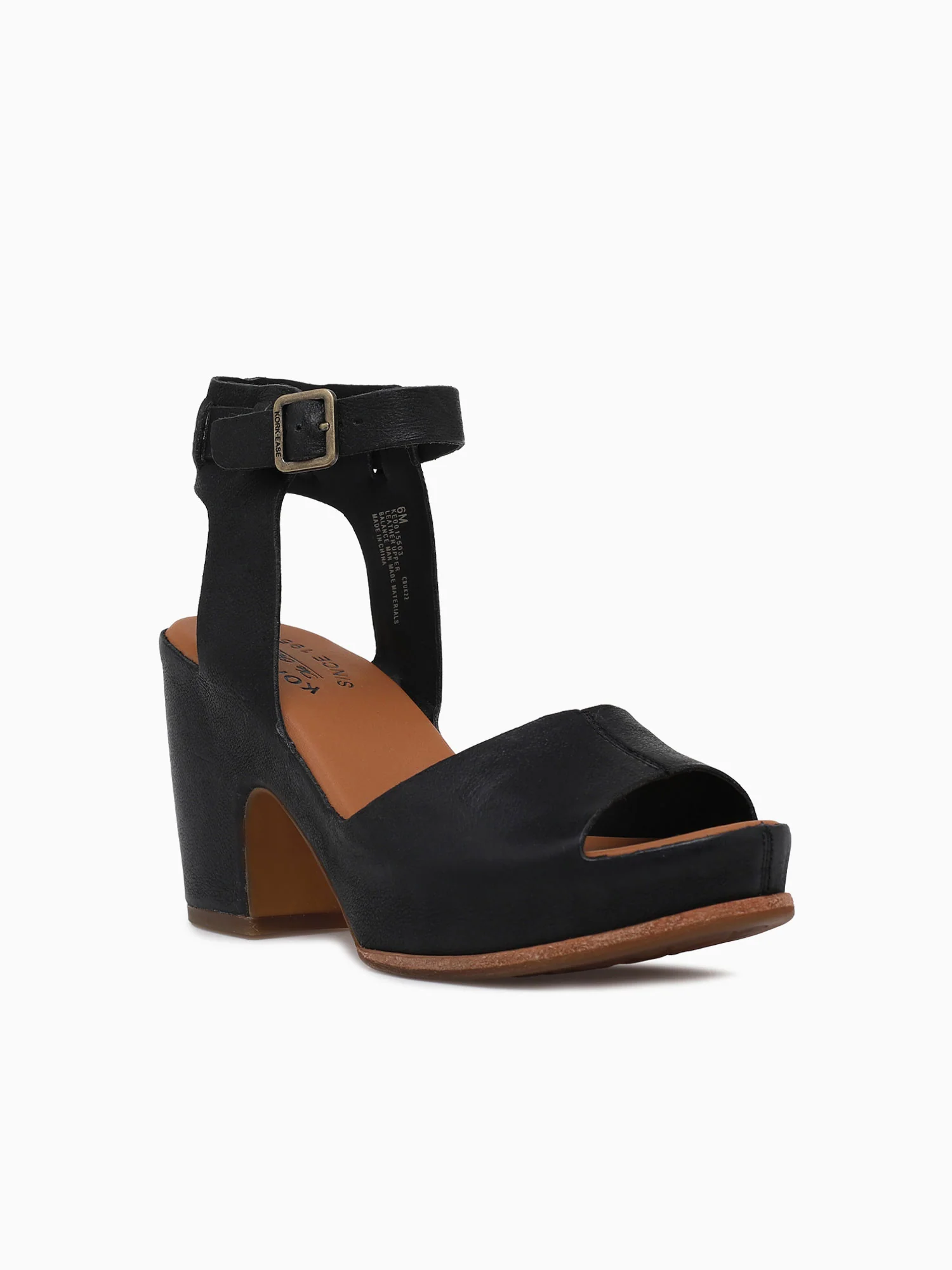 Stasia Black Full Grain Leather - Image 2