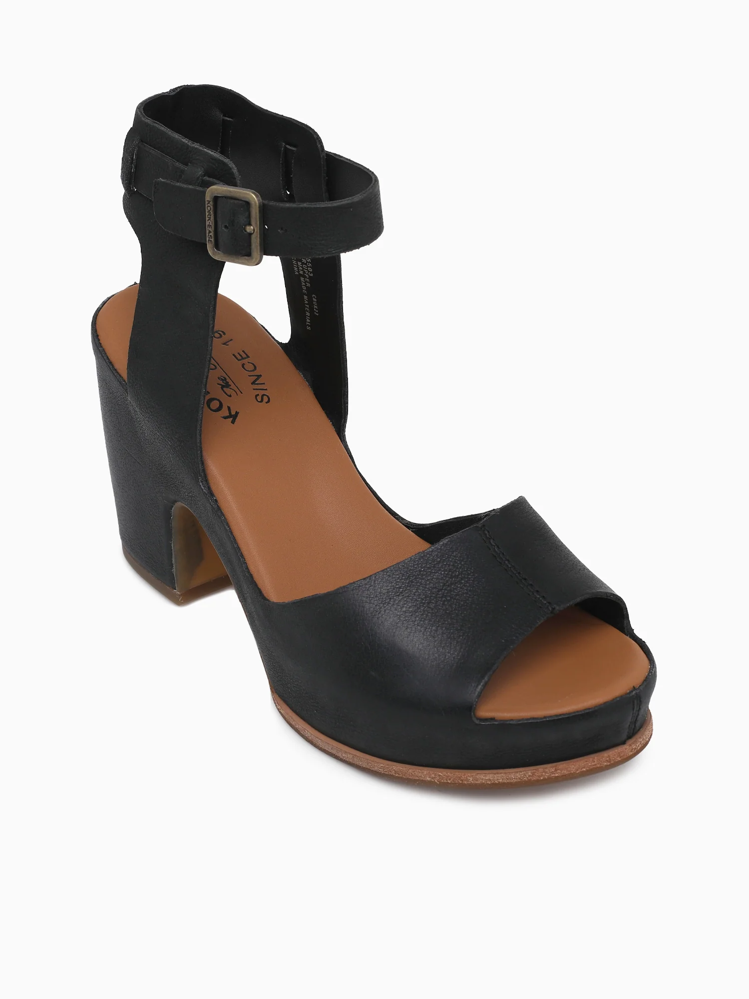 Stasia Black Full Grain Leather - Image 5