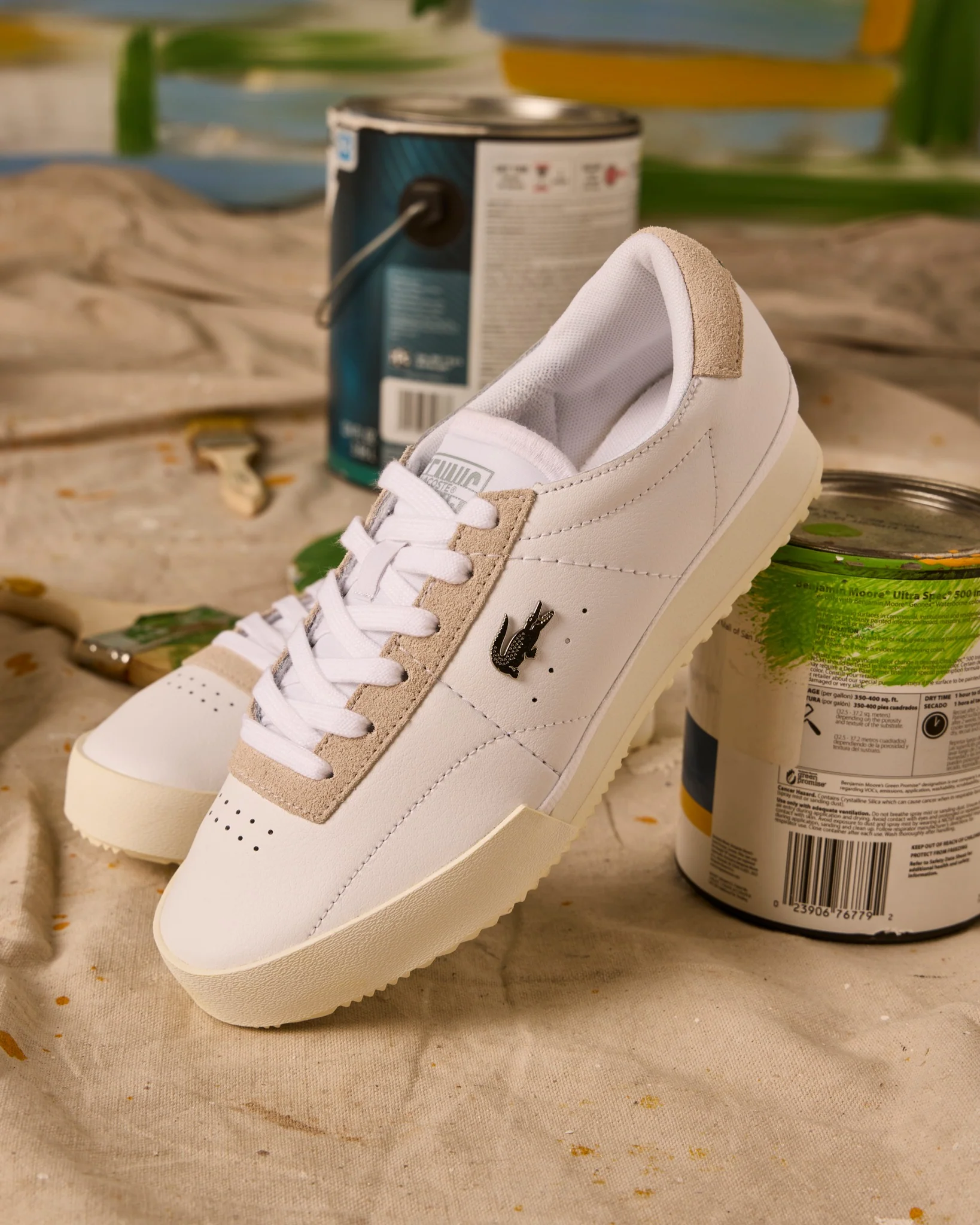 Aura Wht Off wht leather - Image 3