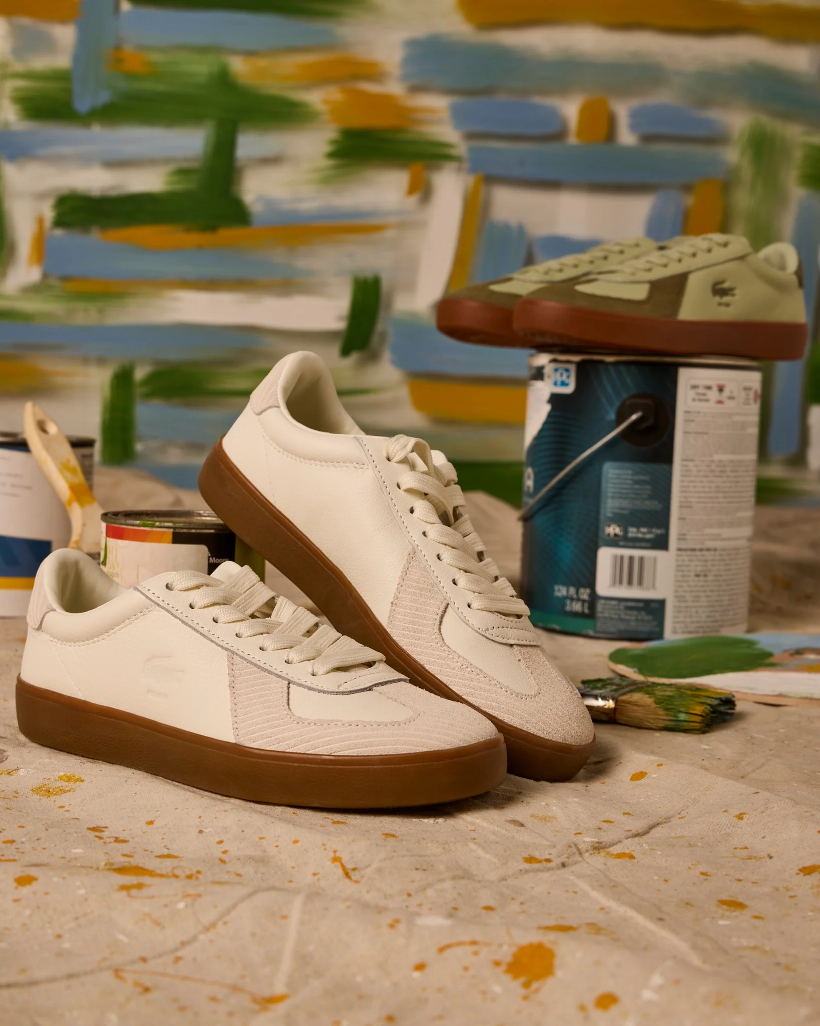 Baseshot Pro Off Wht Gum leather - Image 3