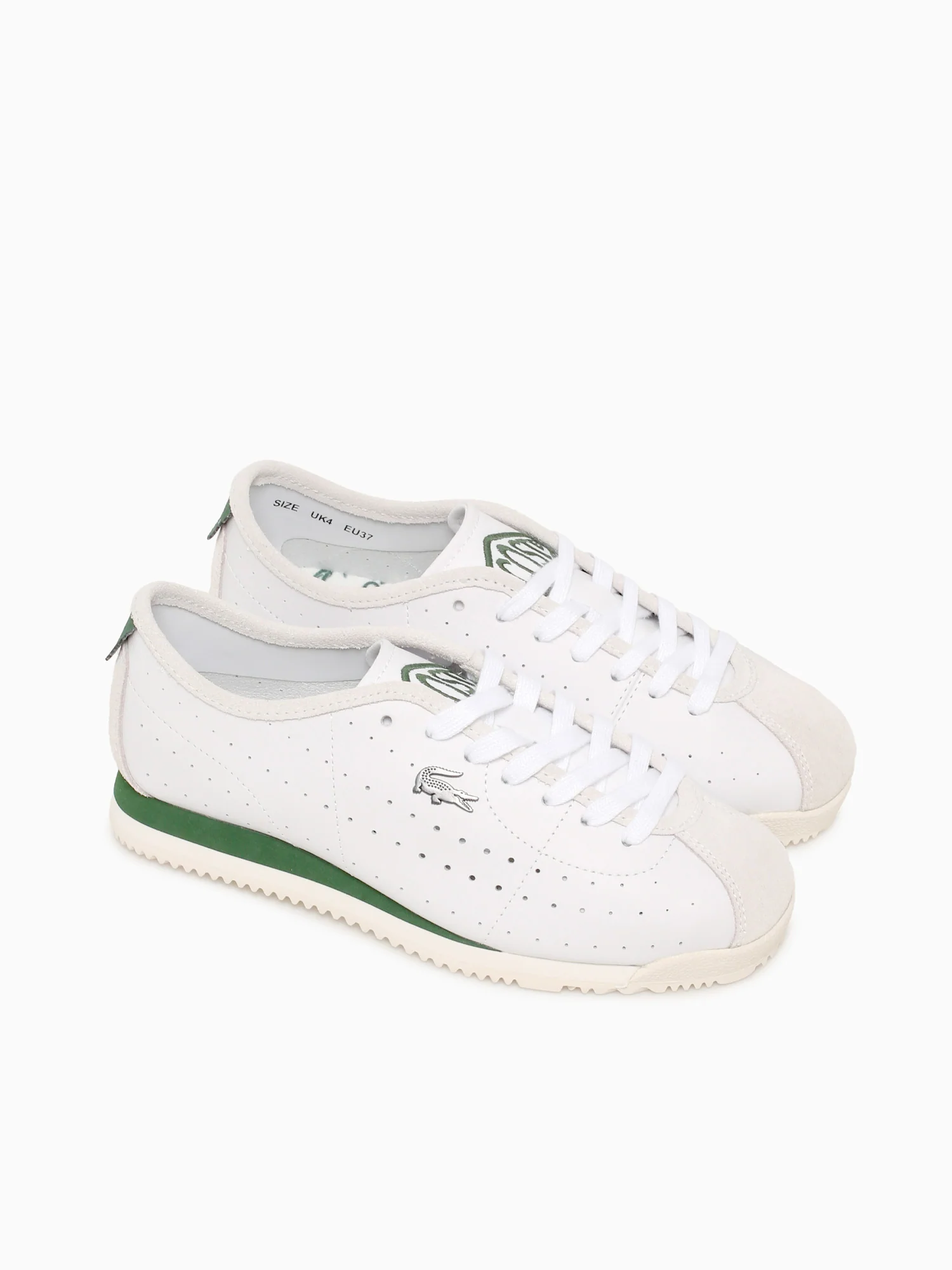 Club Low Wht Dk grn leather - Image 4