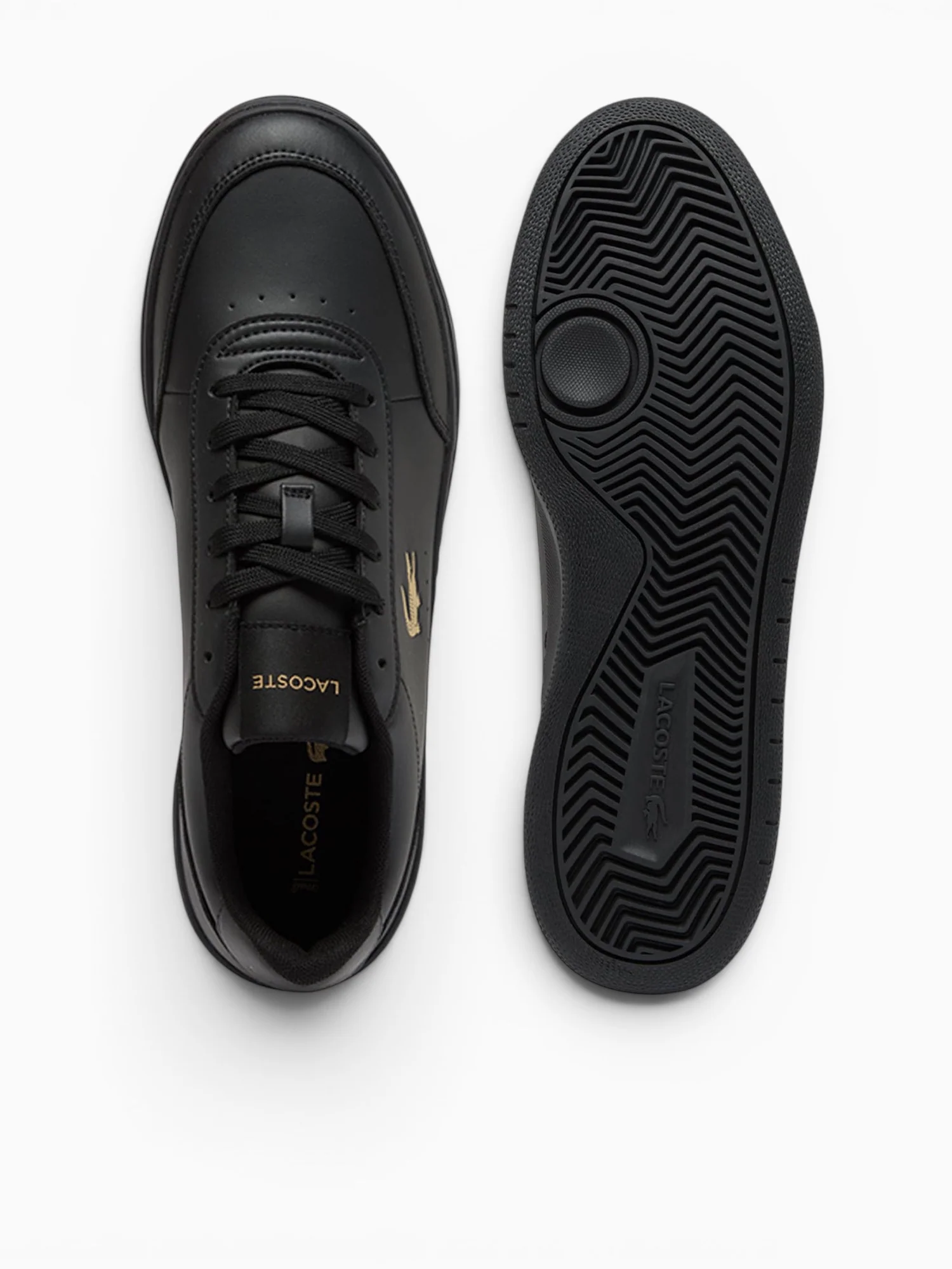 Court Pro Blk Gold leather - Image 4