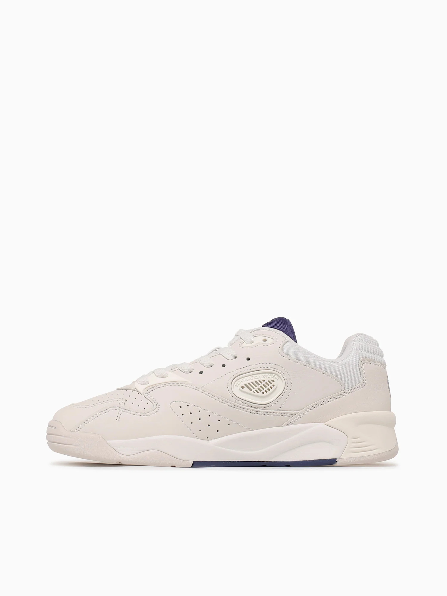 Game Trainer Off Wht Dk blu leather - Image 3