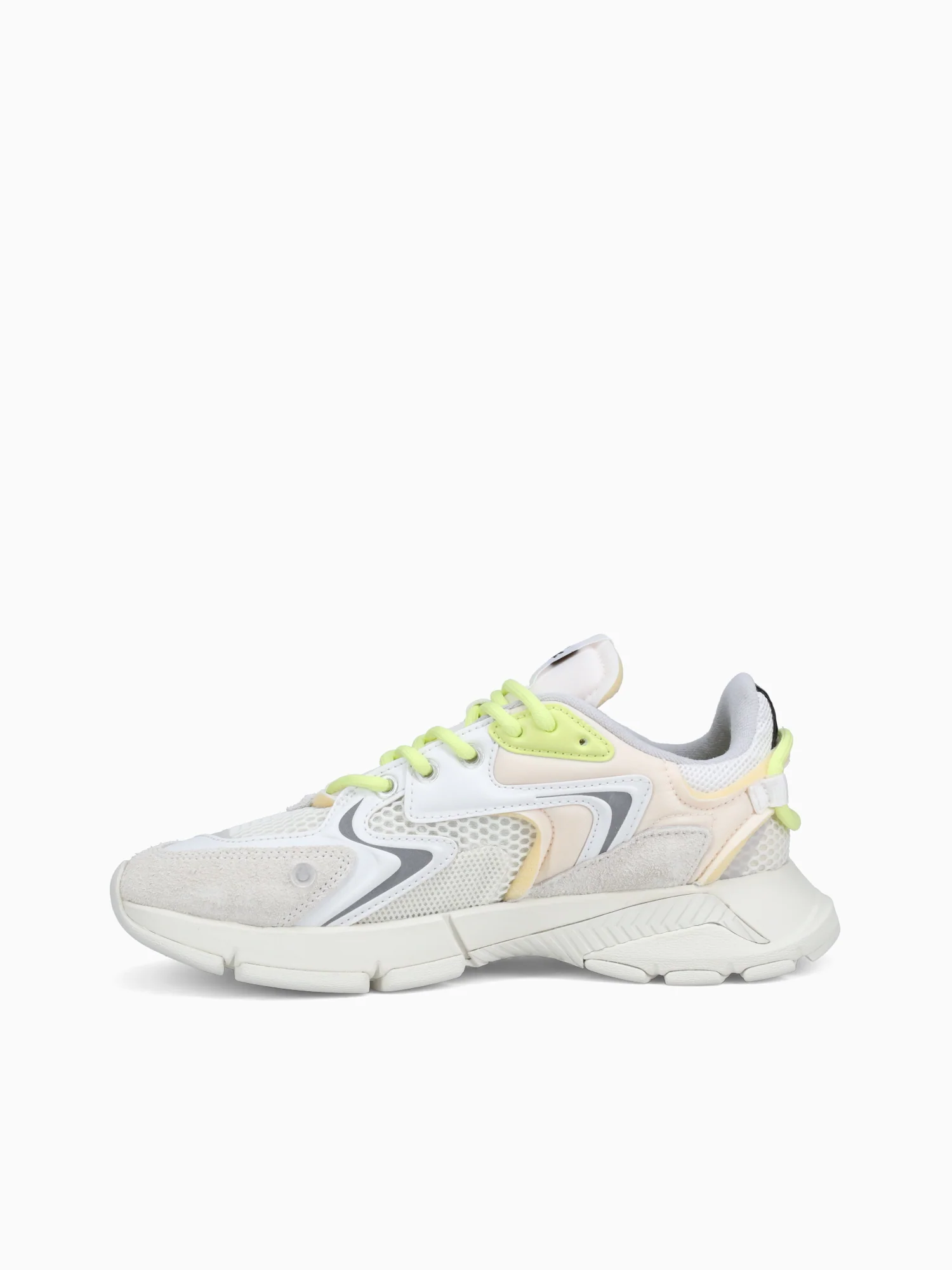 L003 Neo 223 1 Offwht Ltgrn leather Mesh - Image 3