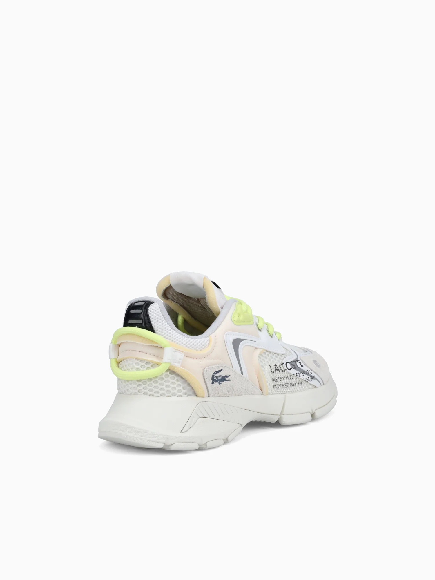 L003 Neo 223 1 Offwht Ltgrn leather Mesh - Image 4