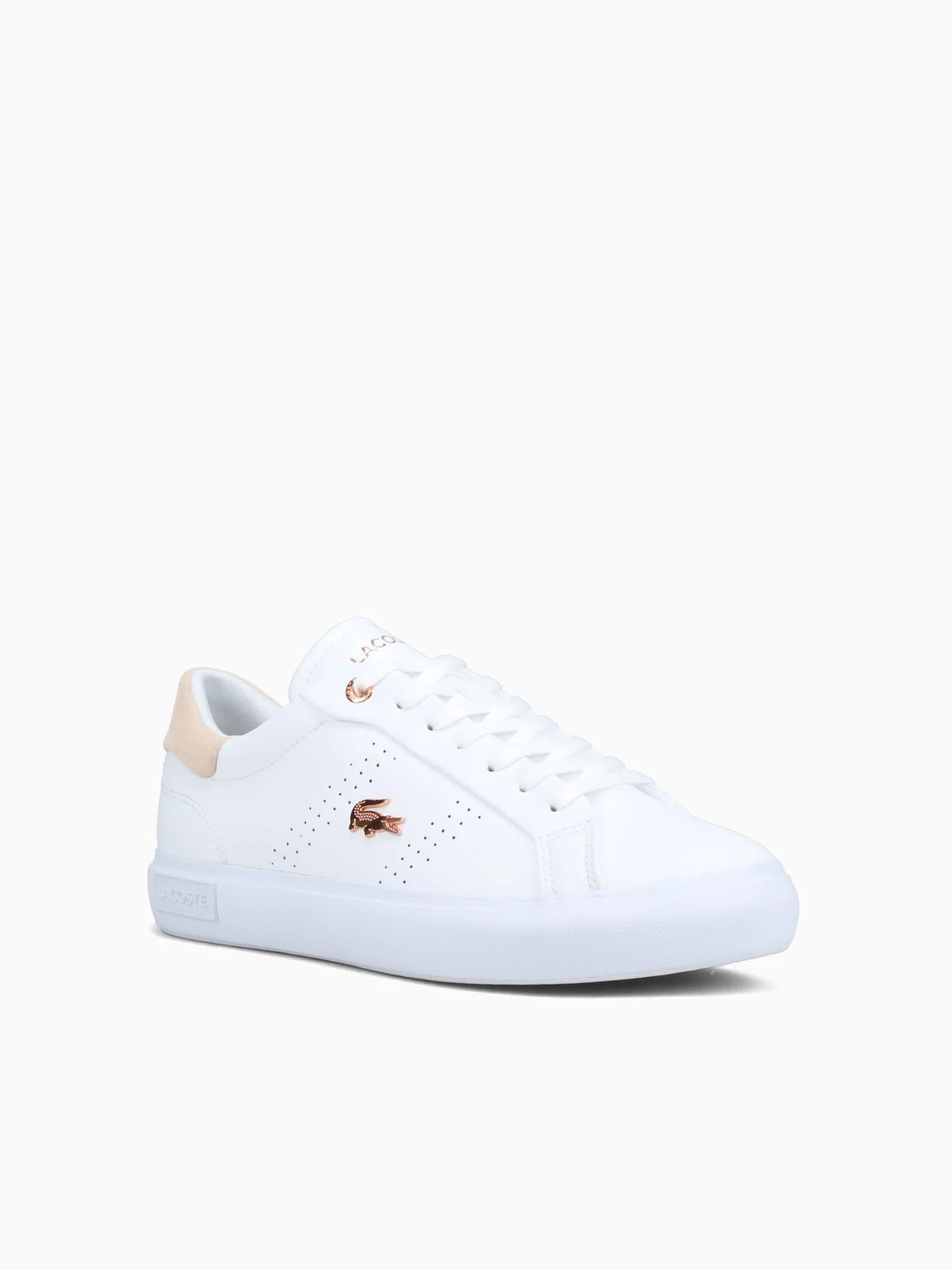 Powercourt 2.0 224 1 Wht Lt.pink leather - Image 2