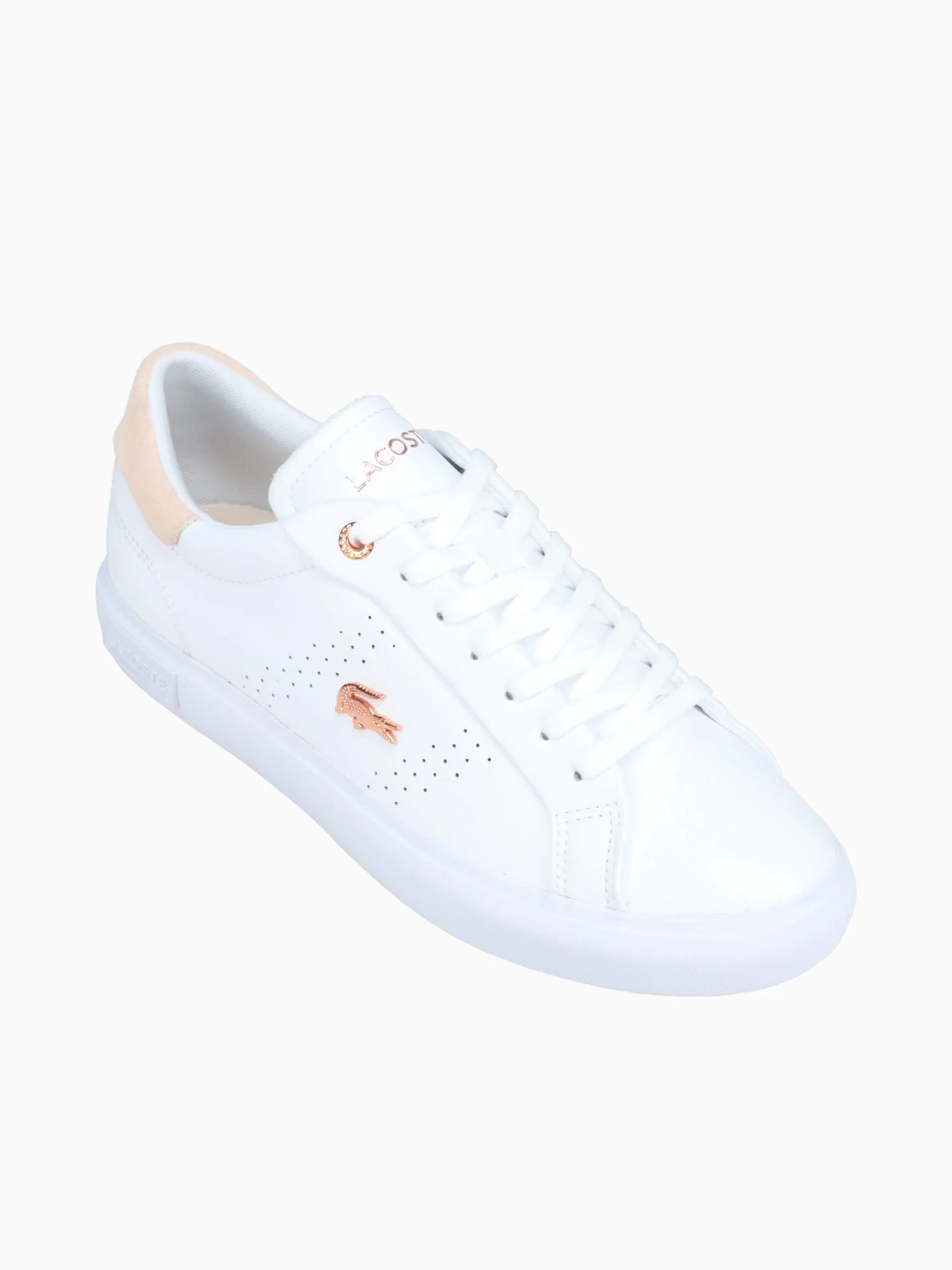 Powercourt 2.0 224 1 Wht Lt.pink leather - Image 5