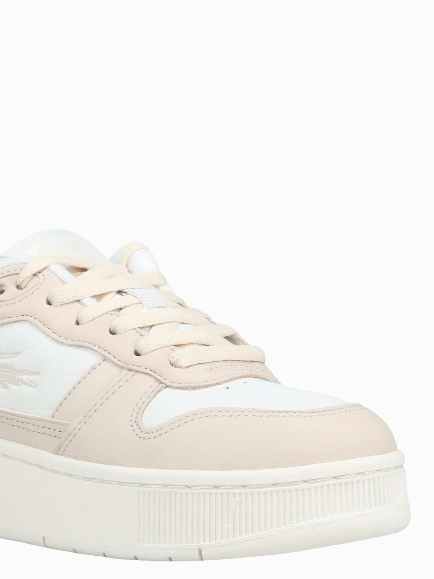 Tclip Platform Offwht Off wht leather - Image 6