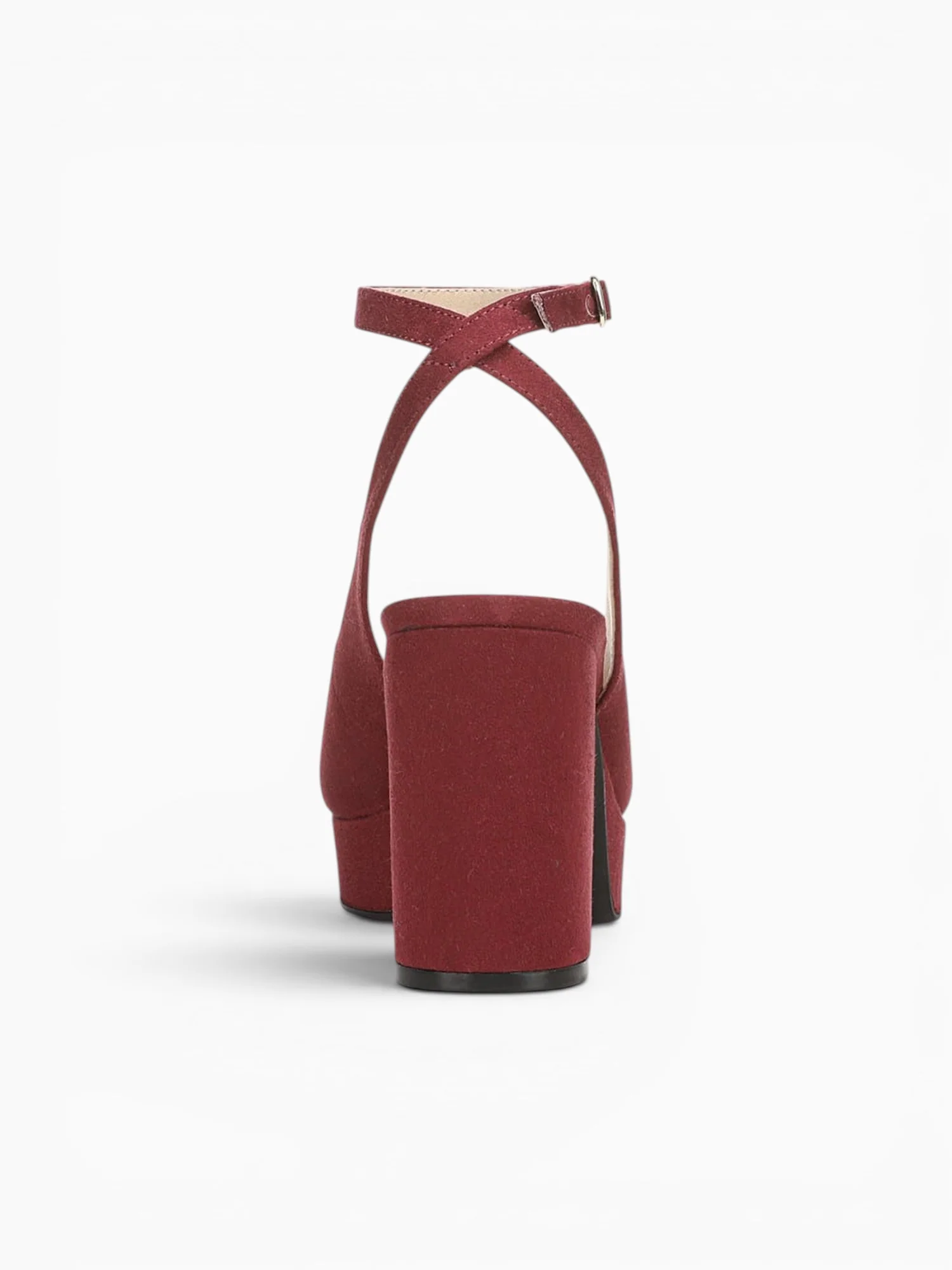 Aliyah Merlot Red Suede - Image 6