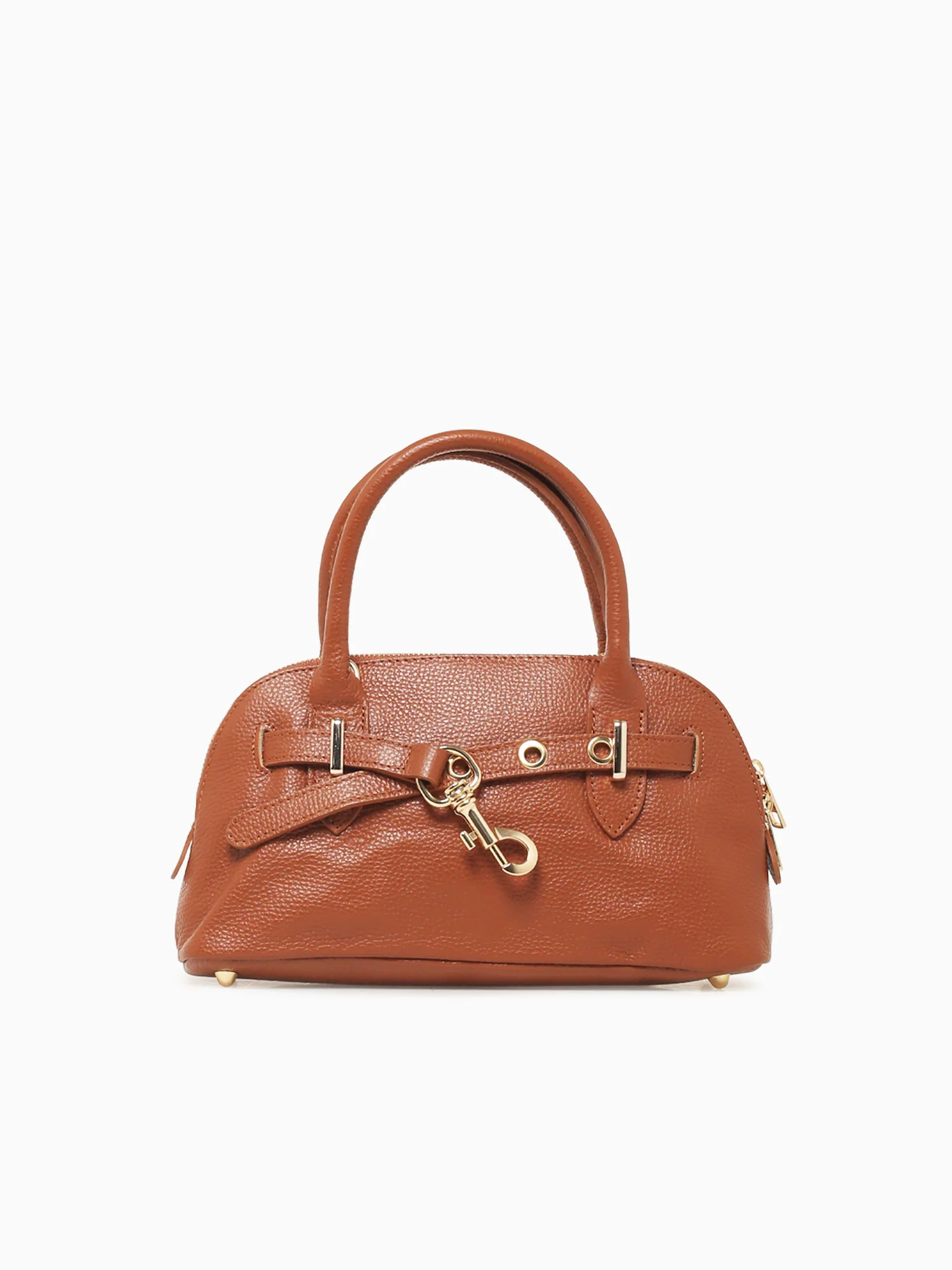 Eva Ring Hook Small Top Handle Cuoio Scu