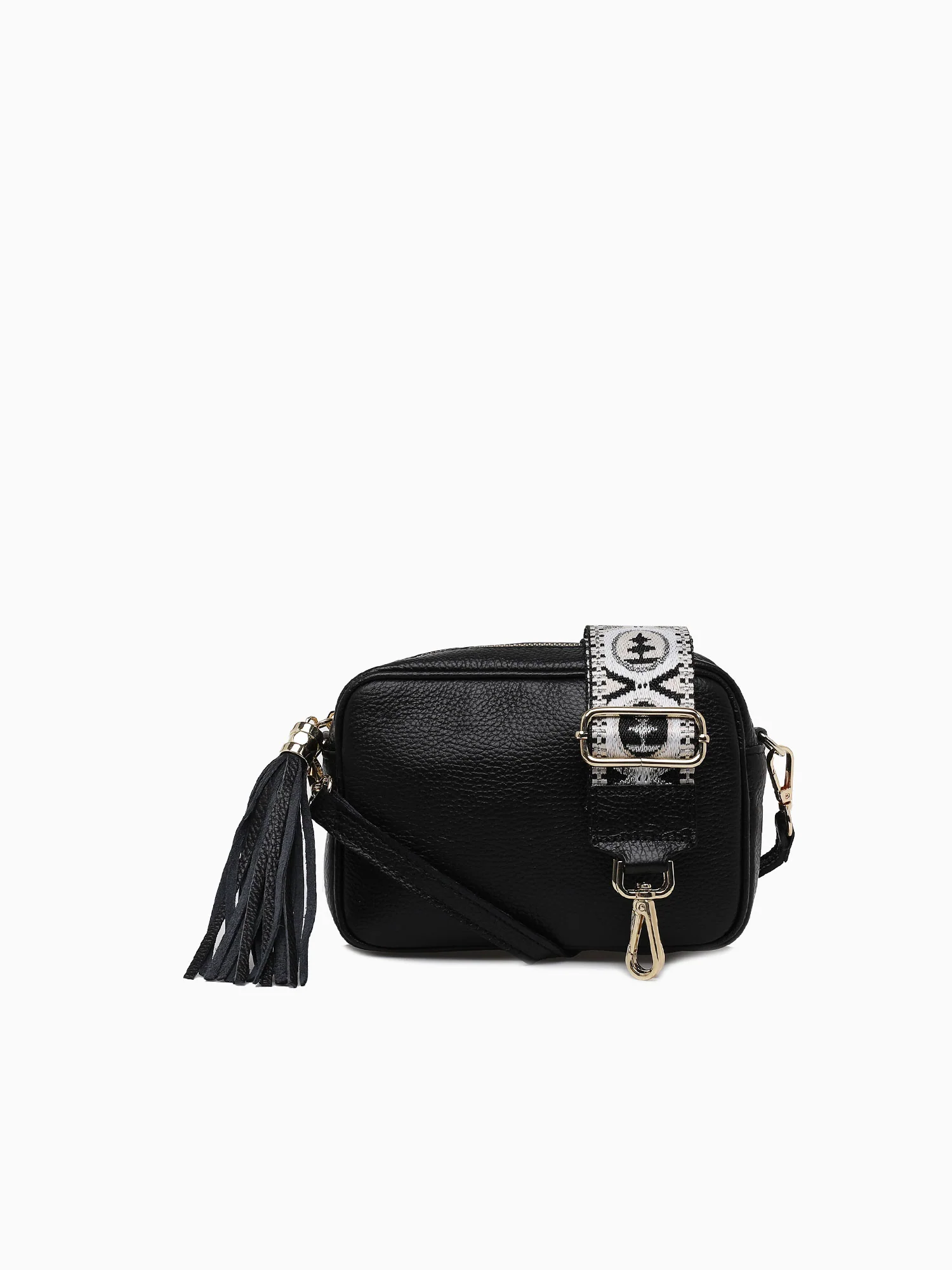Paris Mosaic Crossbody Black - Image 3