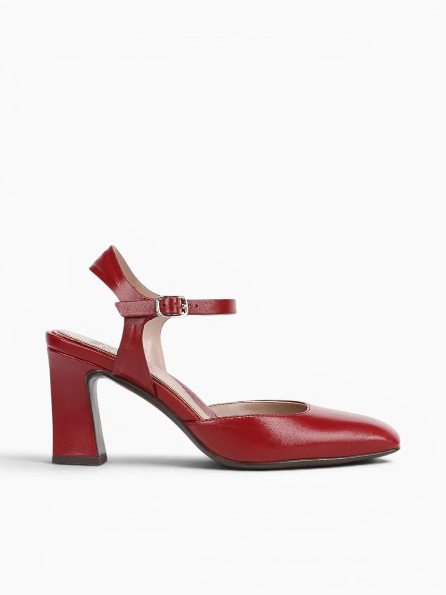 Frankie Red Leather