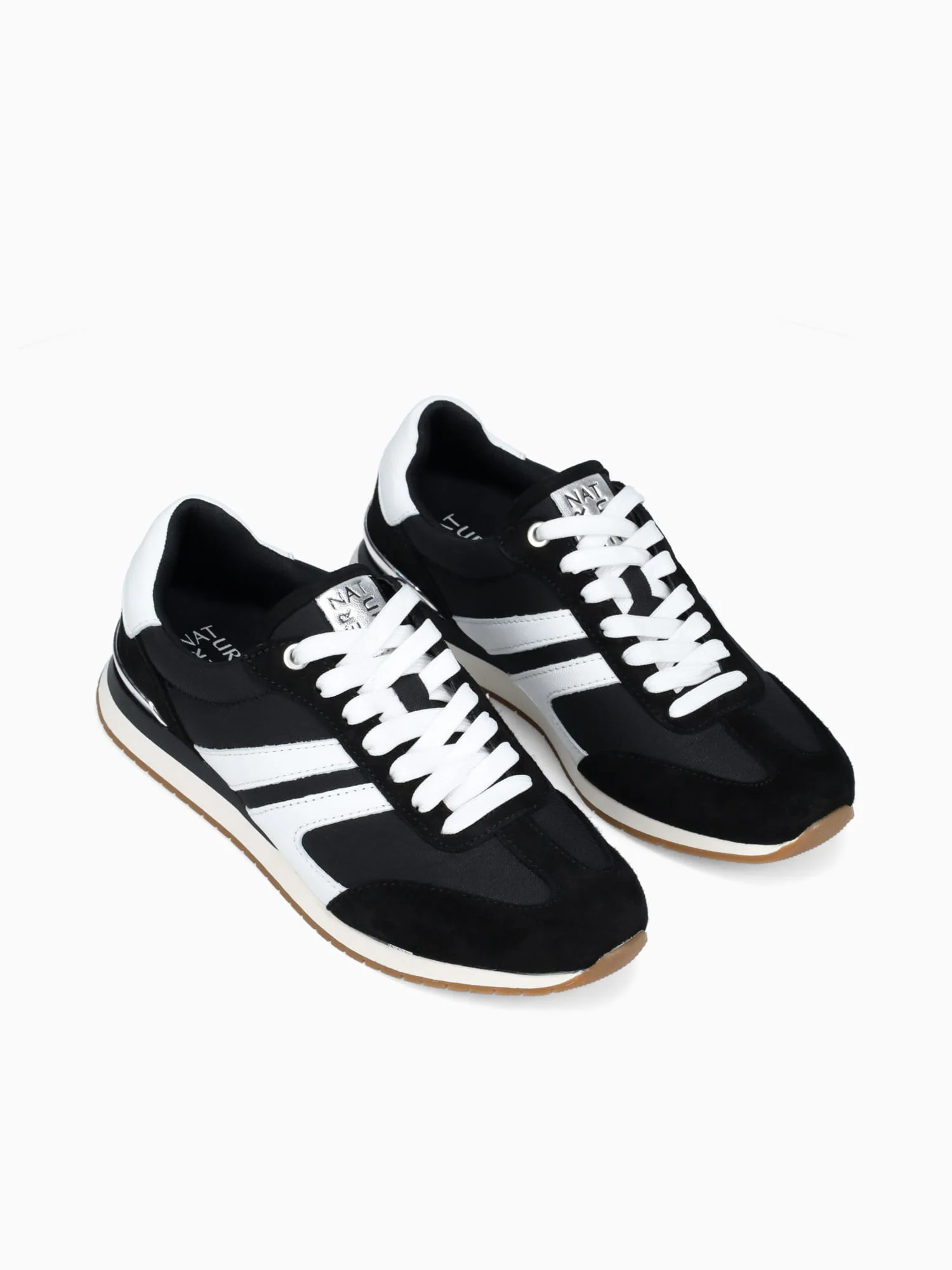 Lorena Black White leather - Image 4