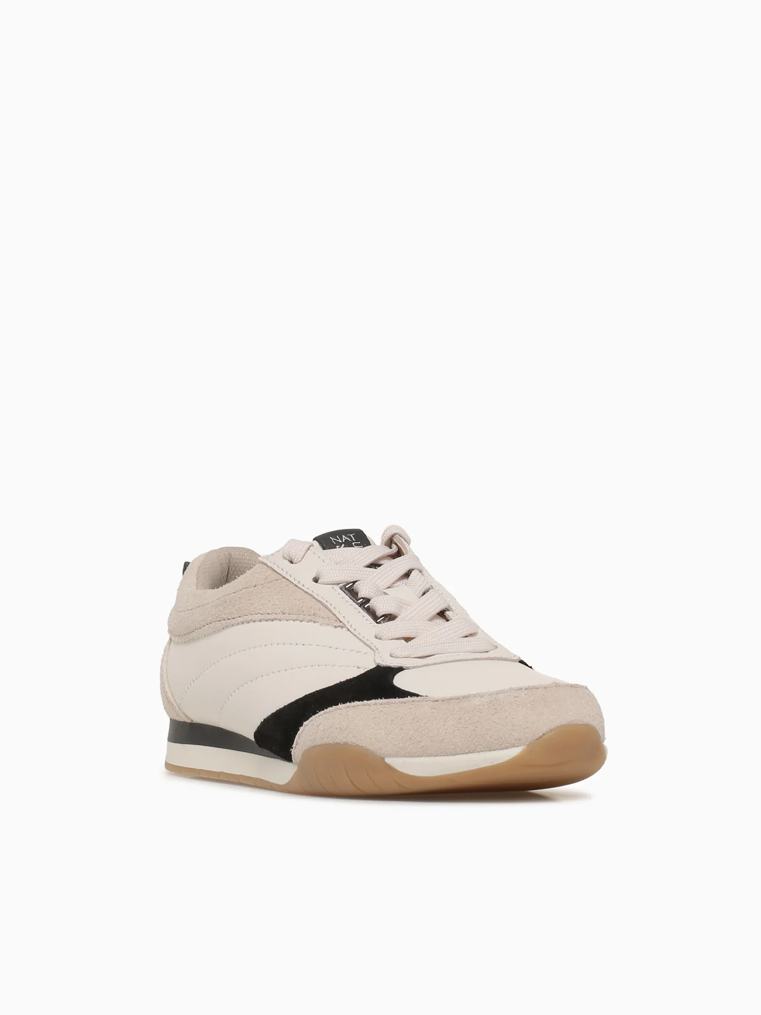 Tao White Black leather Suede - Image 2