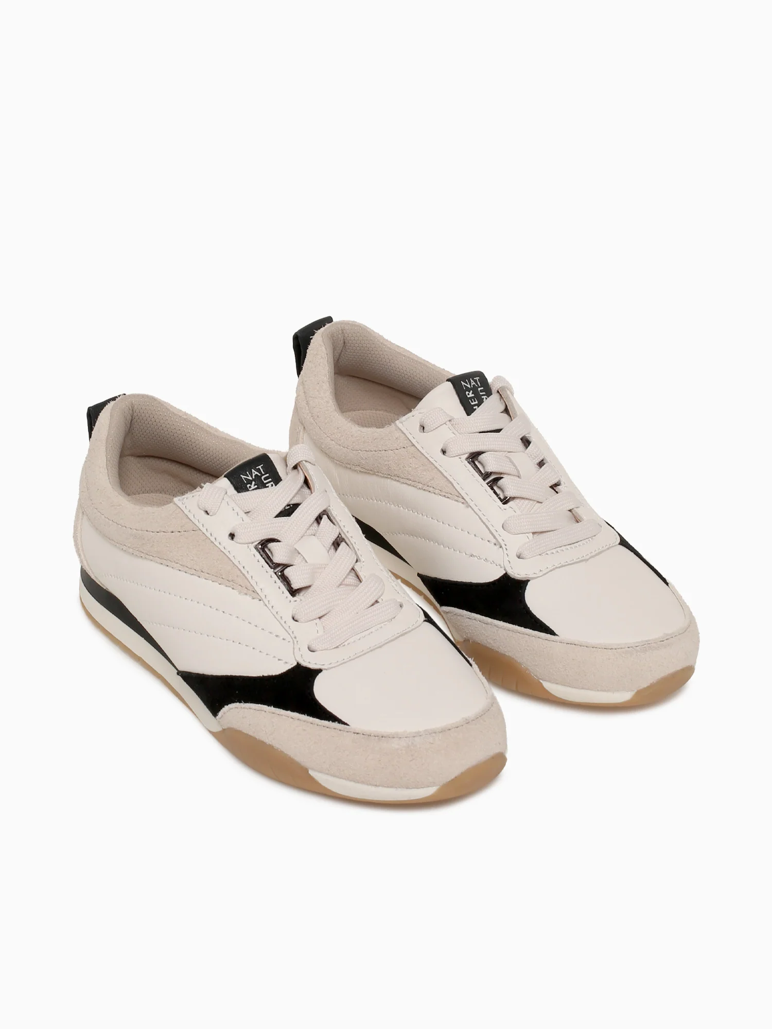 Tao White Black leather Suede - Image 5
