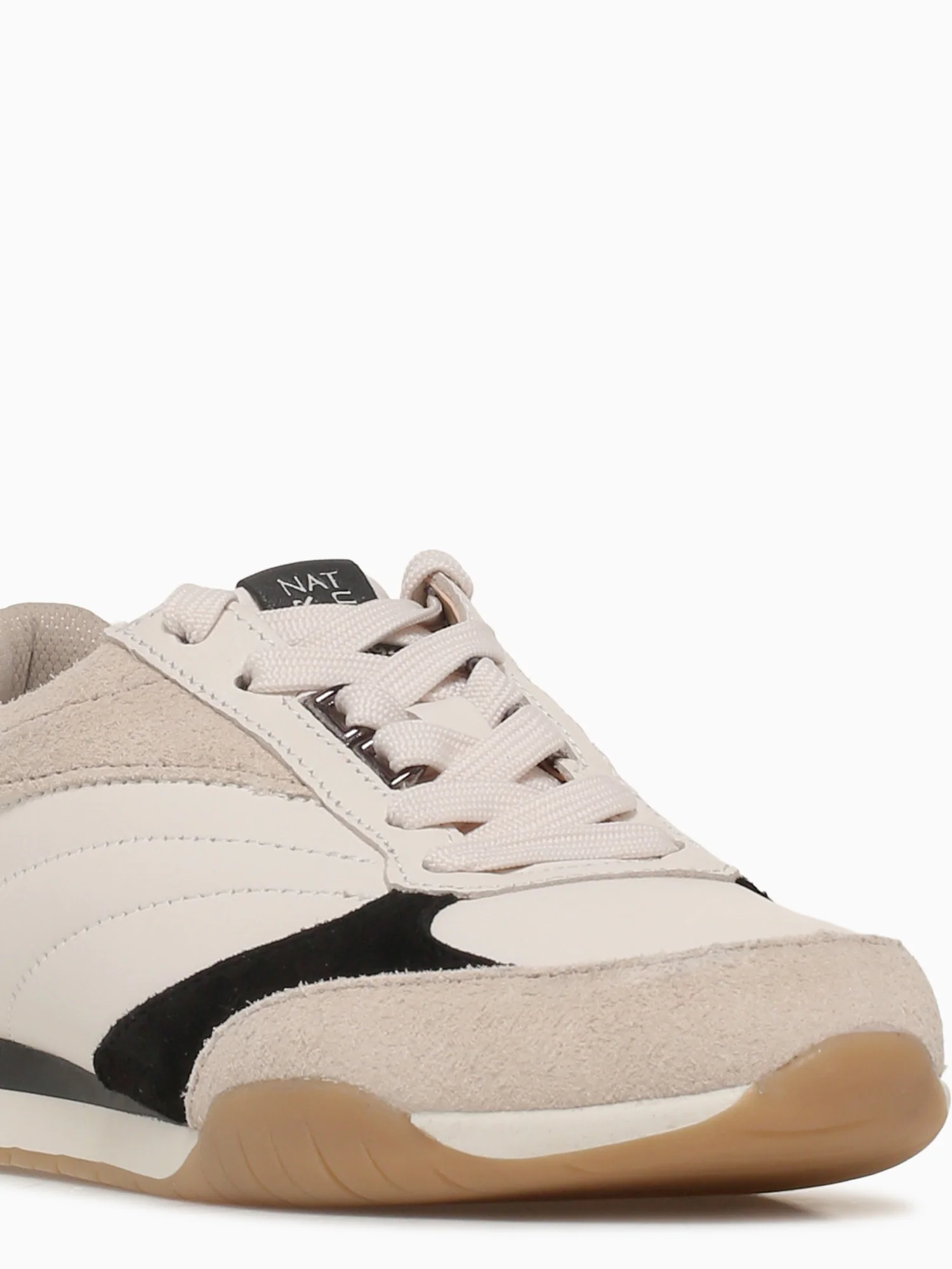 Tao White Black leather Suede - Image 9
