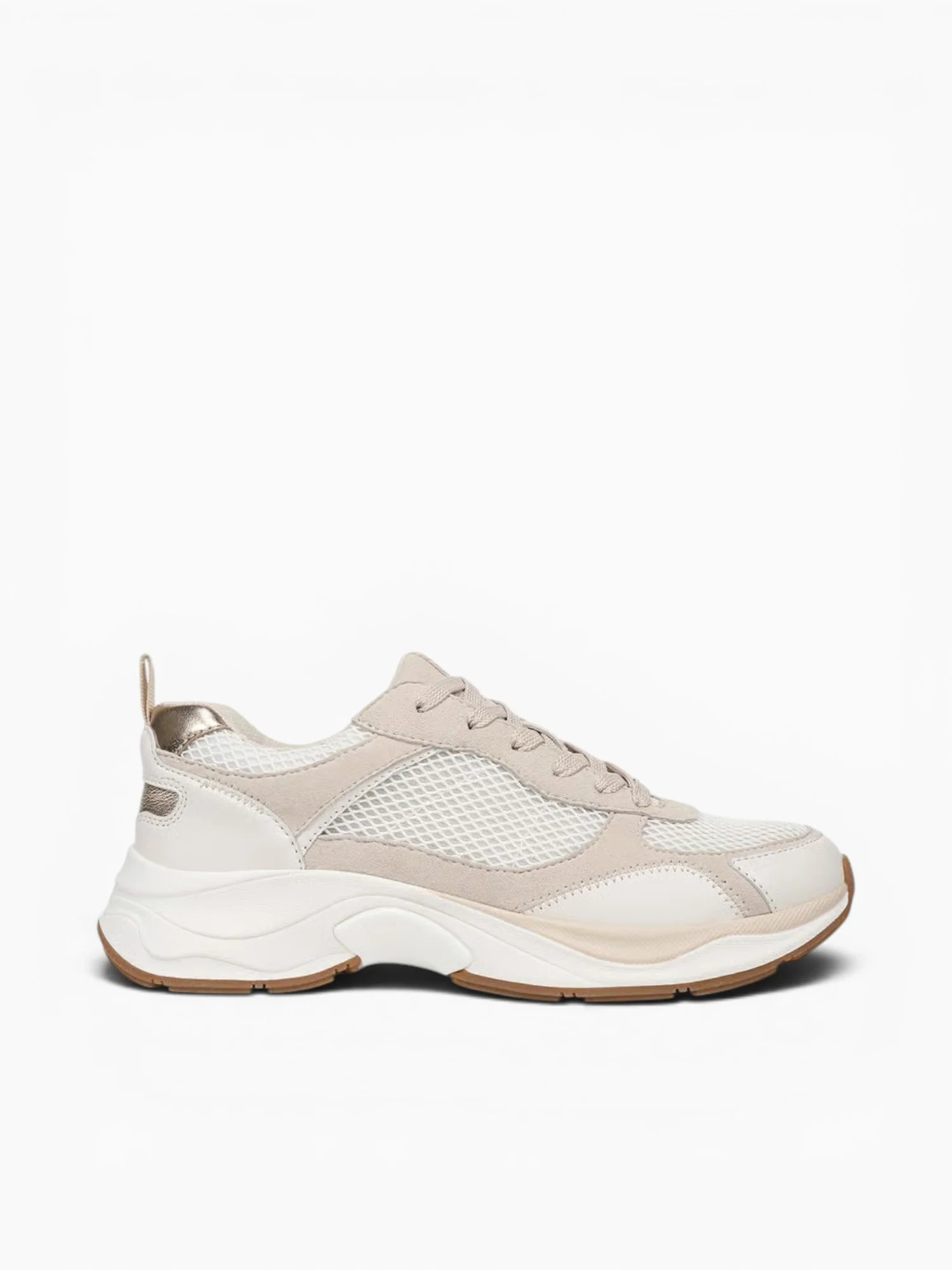 Zoie White Porcelain leather Fabric