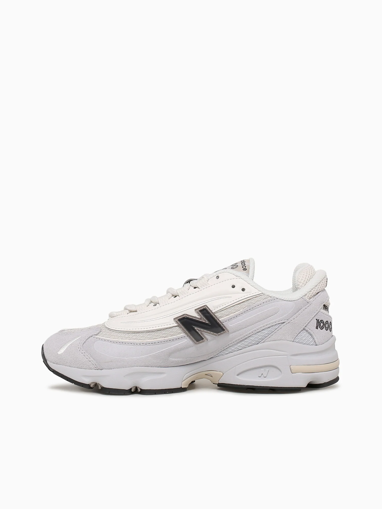 1000 Pearl Grey Suede Mesh - Image 3