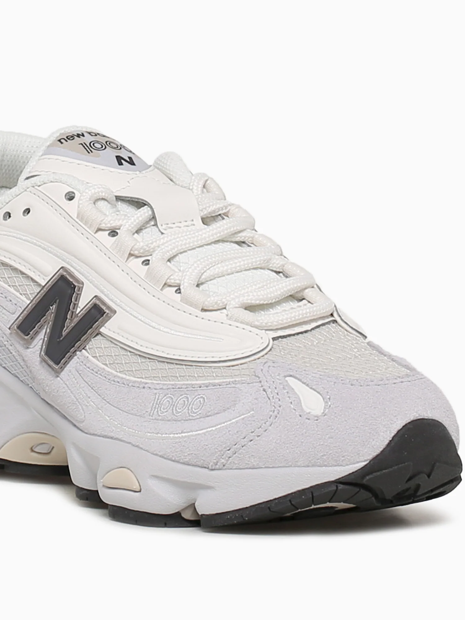 1000 Pearl Grey Suede Mesh - Image 6