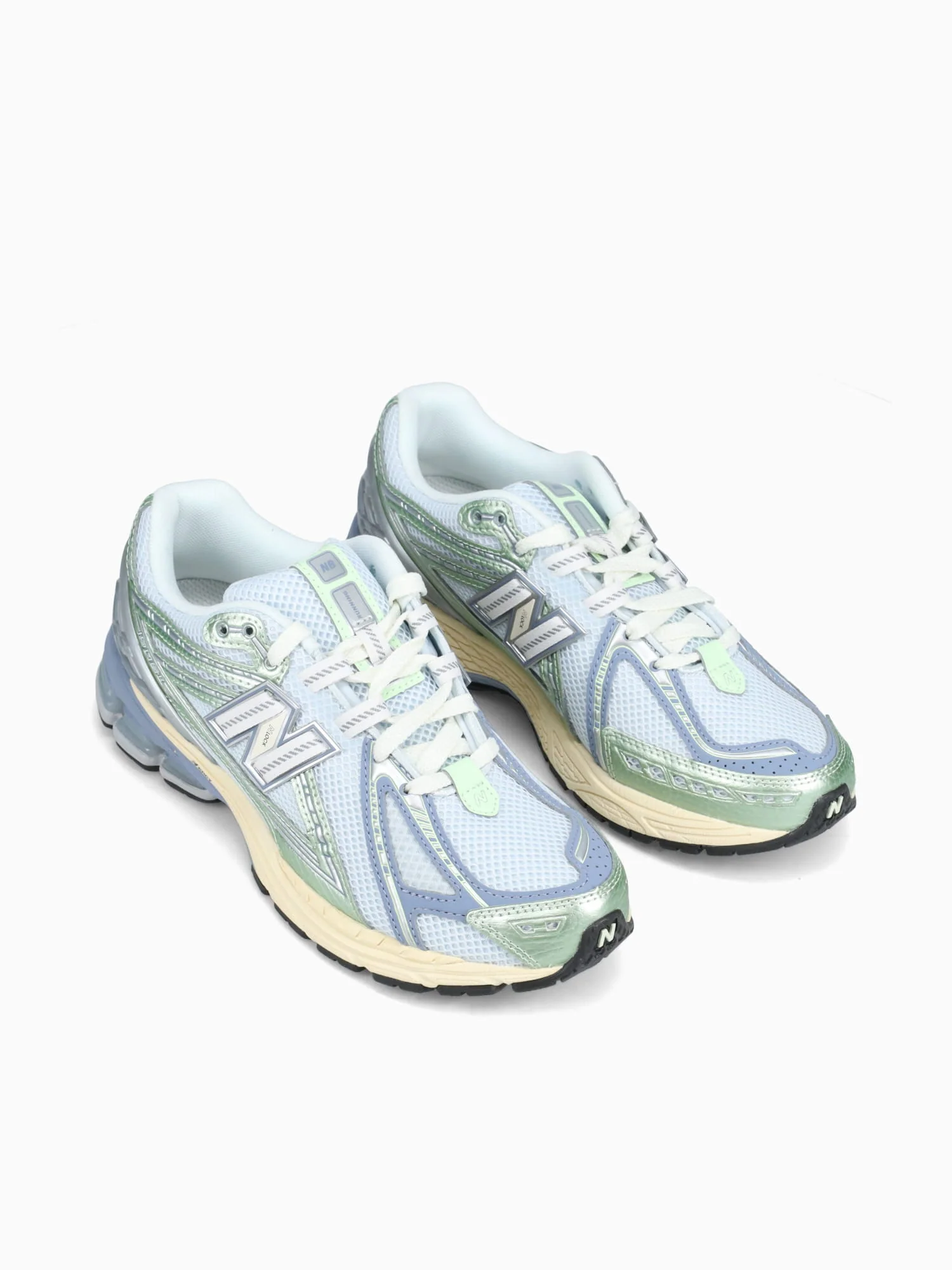1906r Iceblue Melon leather Mesh - Image 3