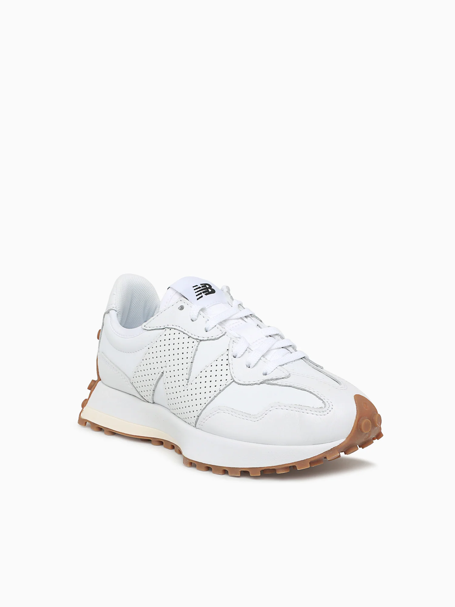 327 White Perforated suede - Image 2