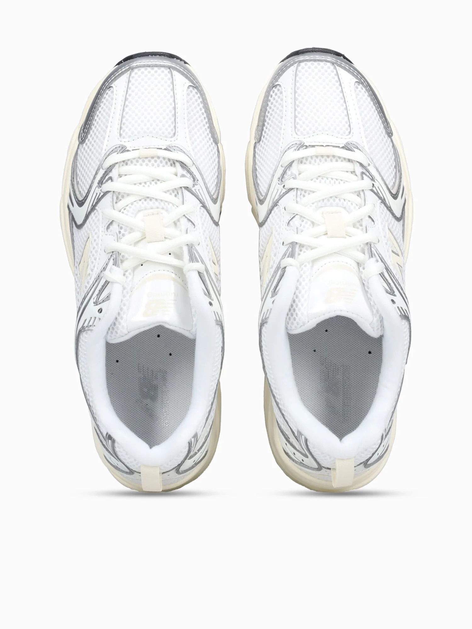 530 Silver Metallic Linen leather Mesh - Image 5