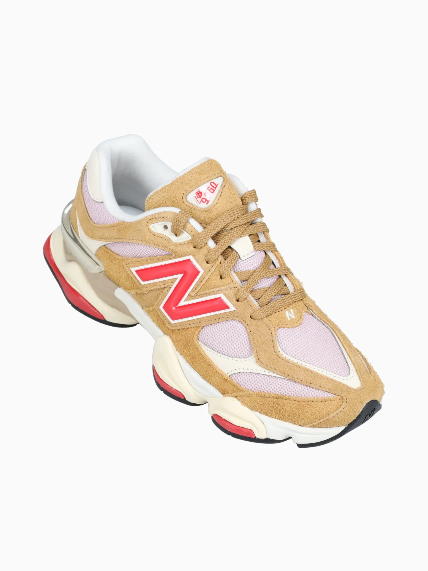 9060 Brown Red Pink suede - Image 6