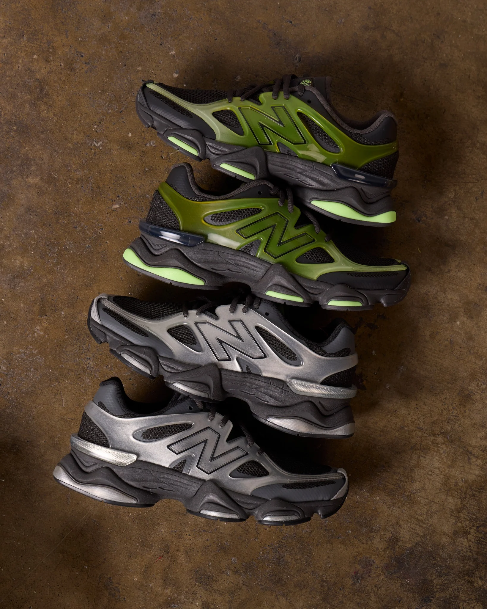 9060 X Alpine Green Leather - Image 3