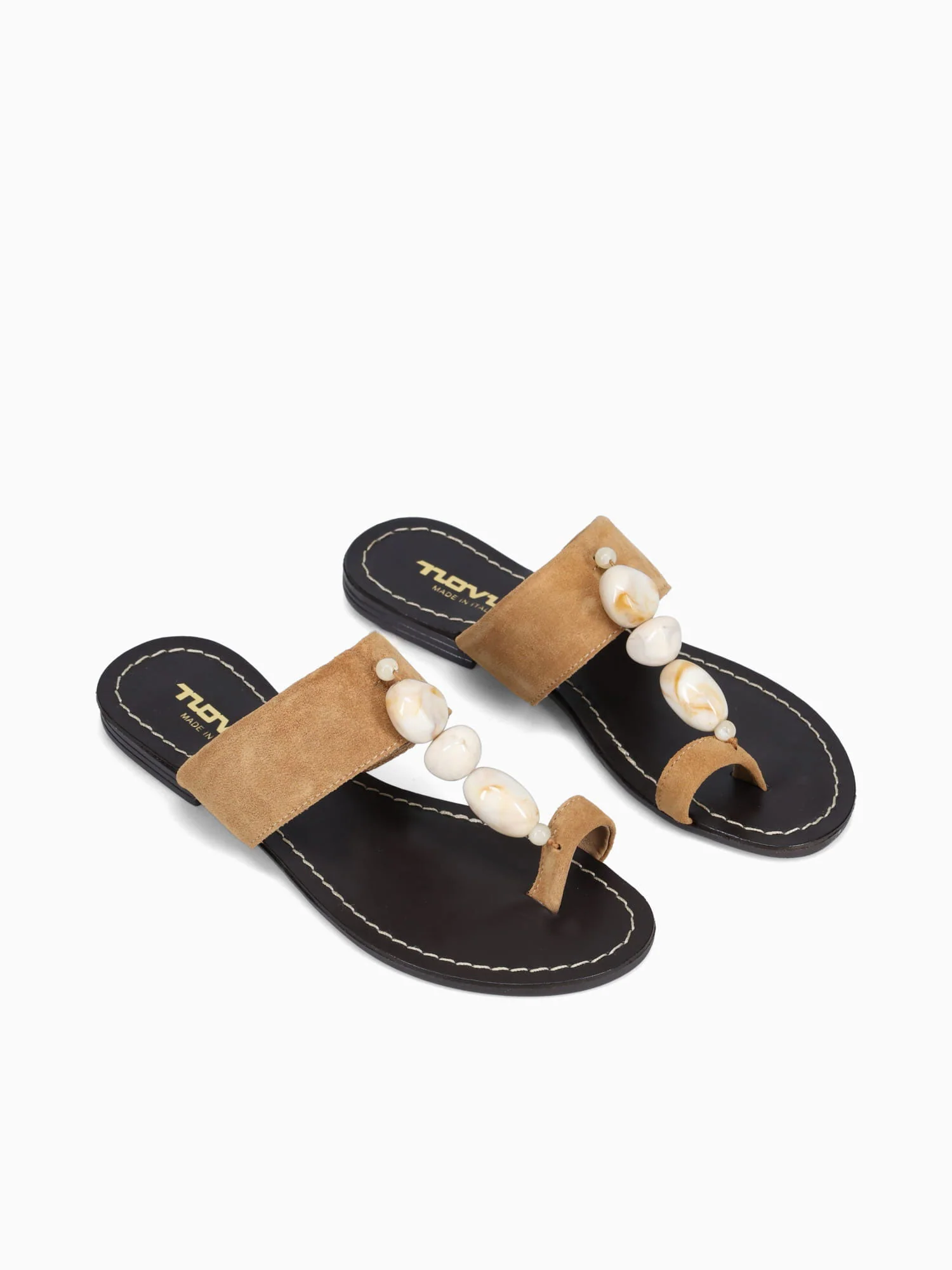 108s Beige Kid Suede - Image 3