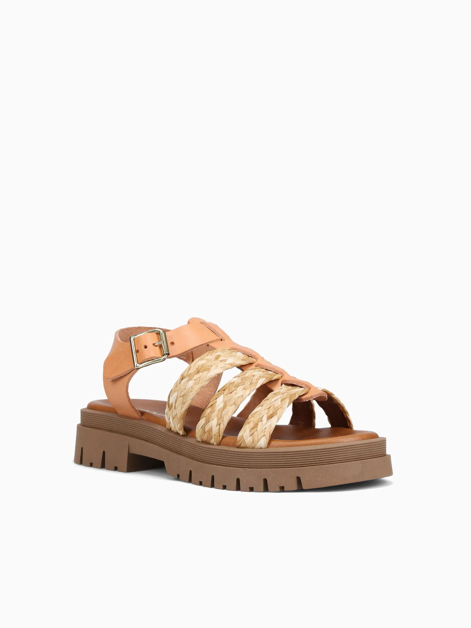 1744 Natural Leather Raffia - Image 2