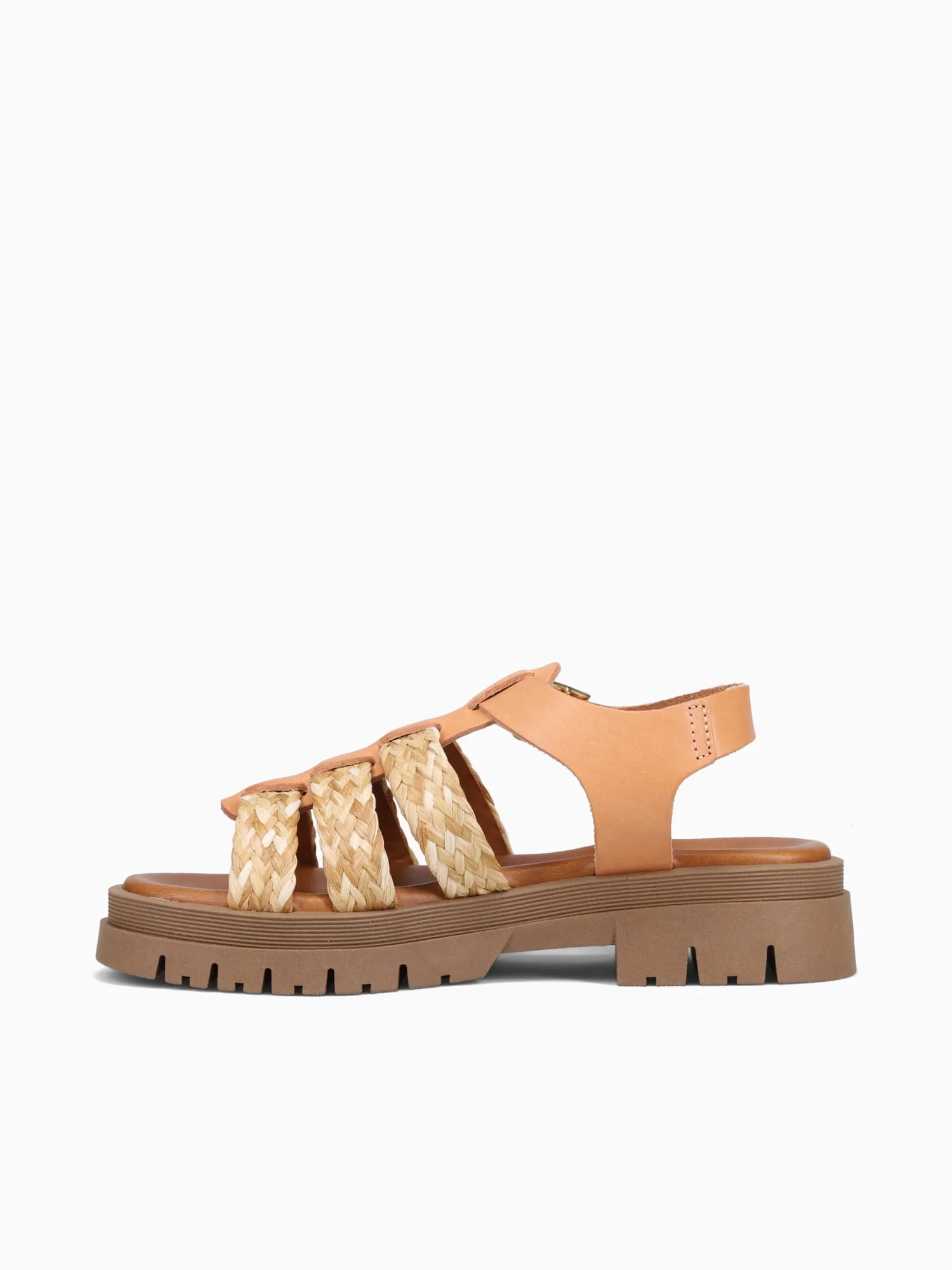 1744 Natural Leather Raffia - Image 4