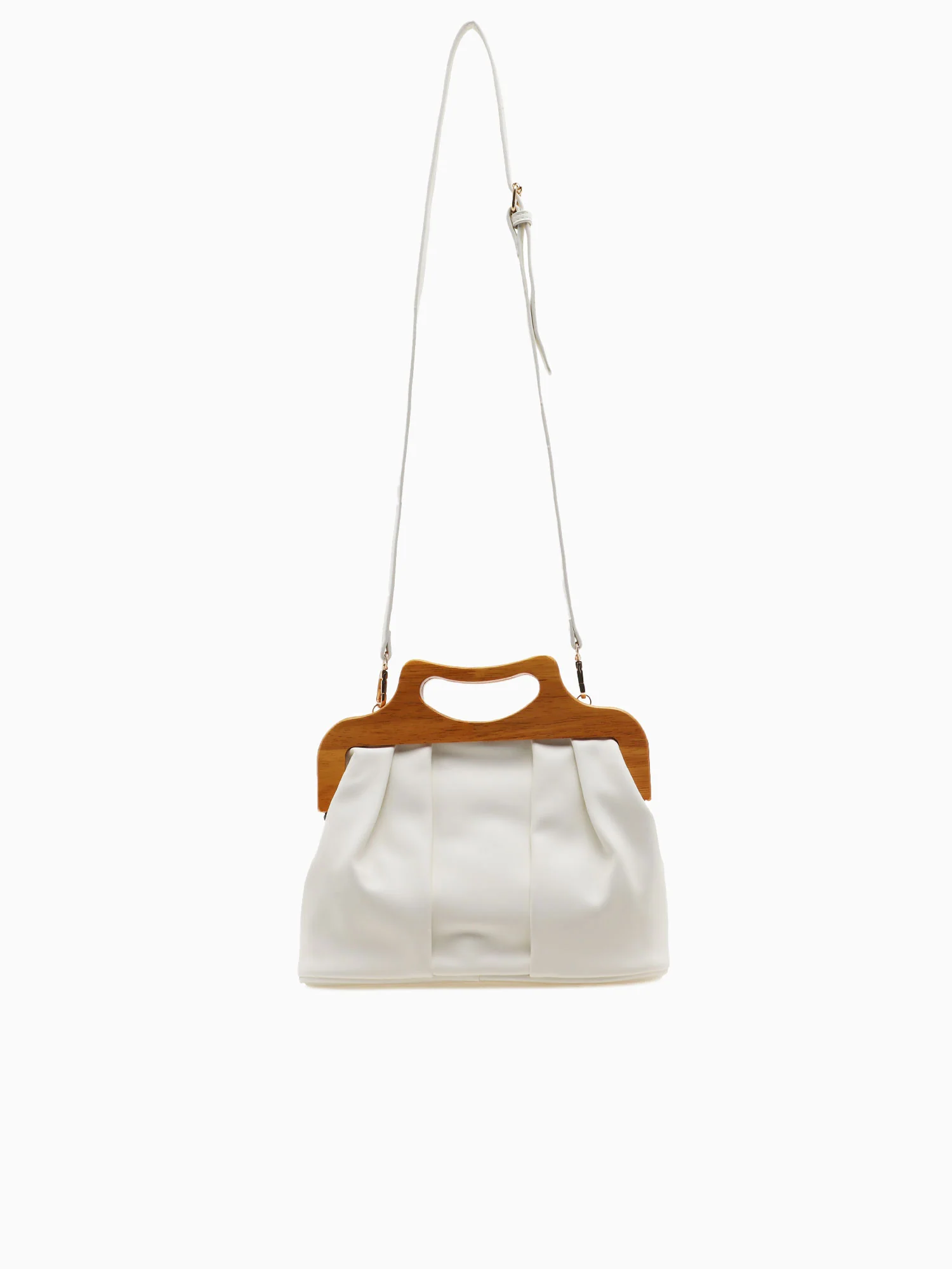 1786 Yvette Satchel White - Image 3