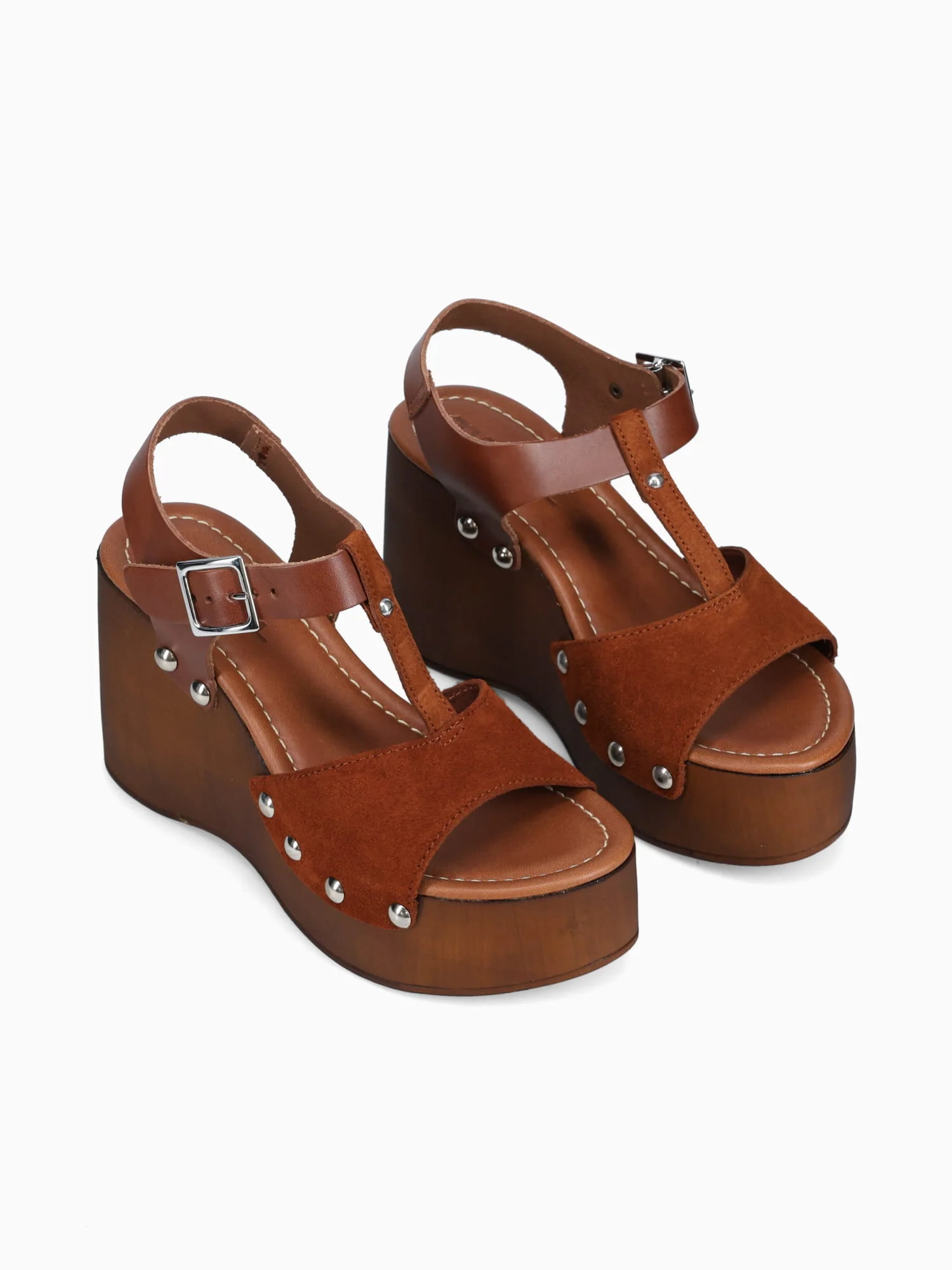 6197 Brown Cuero suede Leather - Image 3