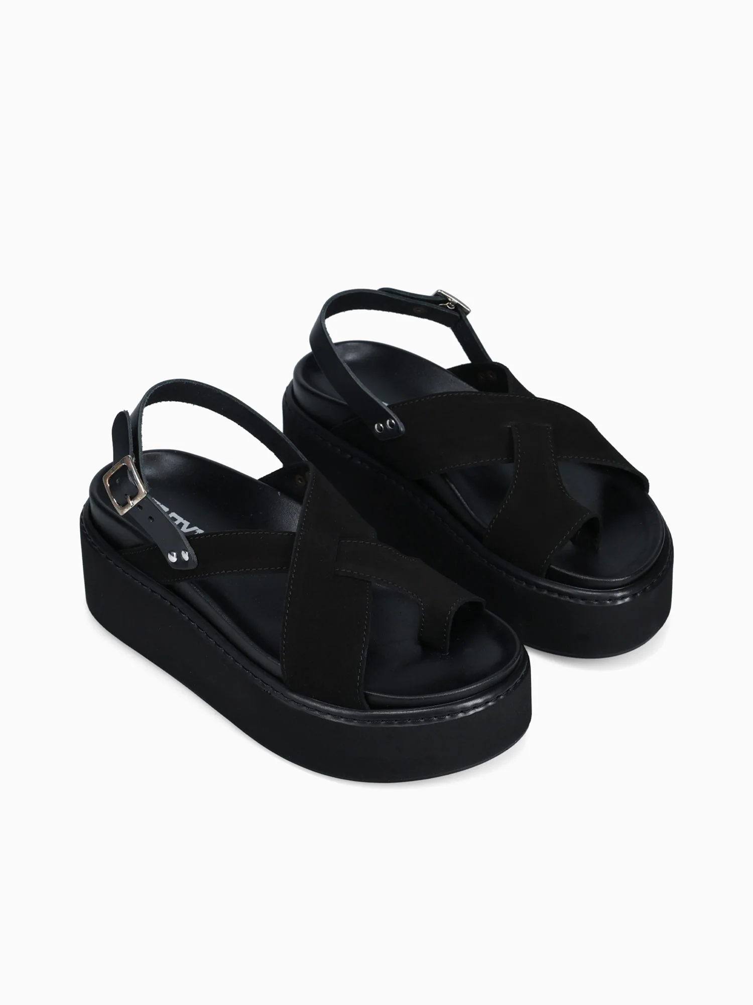 6219 Black Suede Leather - Image 3