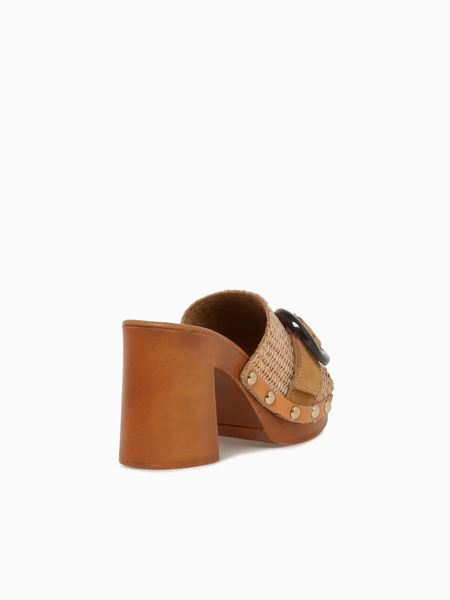 9420 Natural Brandy raffia Suede - Image 4