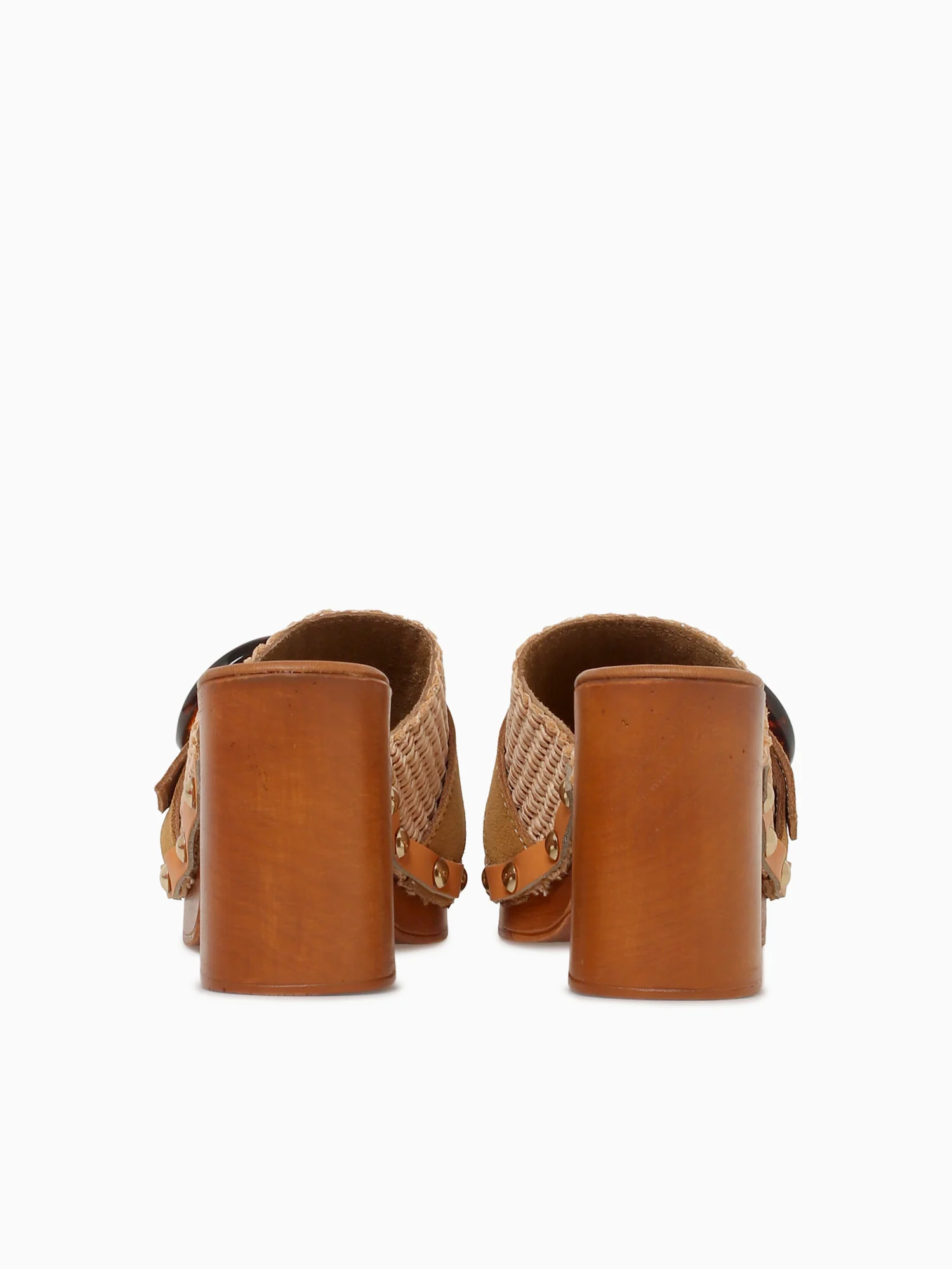 9420 Natural Brandy raffia Suede - Image 6