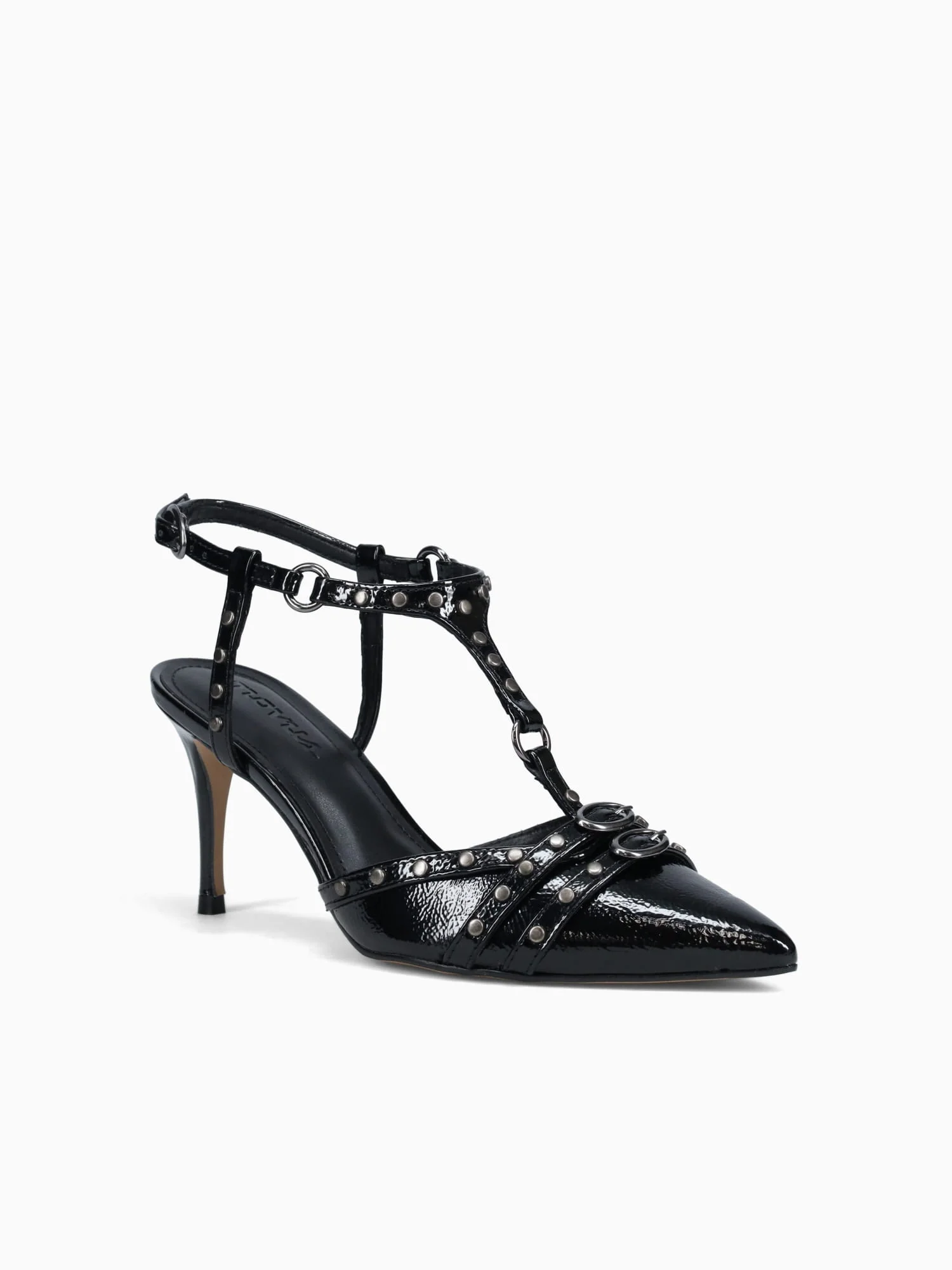 Abila Black Glossy Patent - Image 2