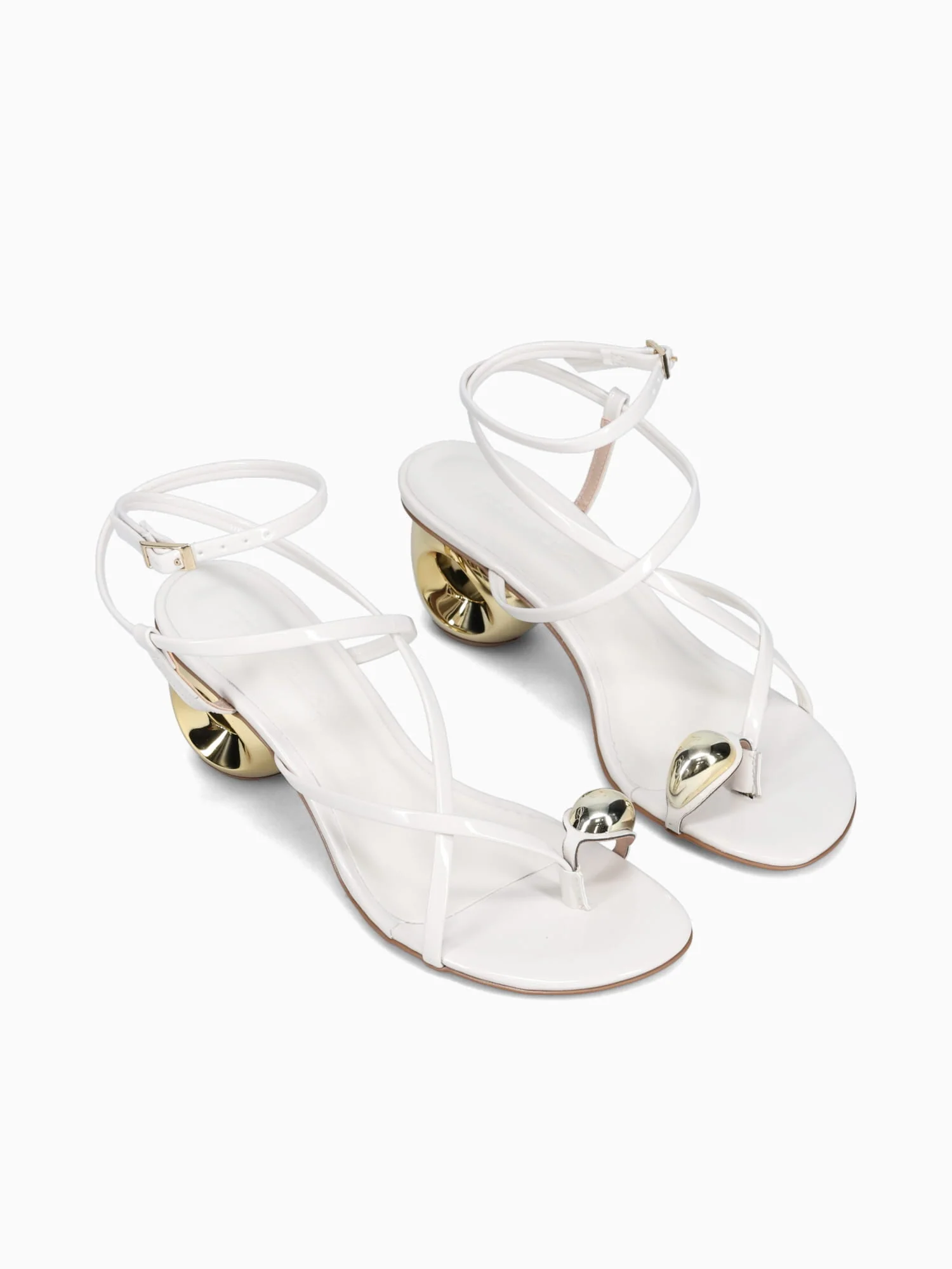 Alessia Offwhite Oro verniz - Image 3